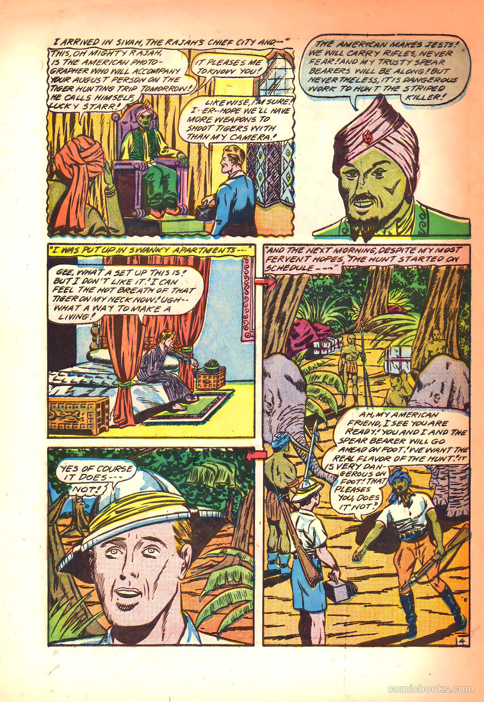 Lucky Comics #3 (1945) — page 6