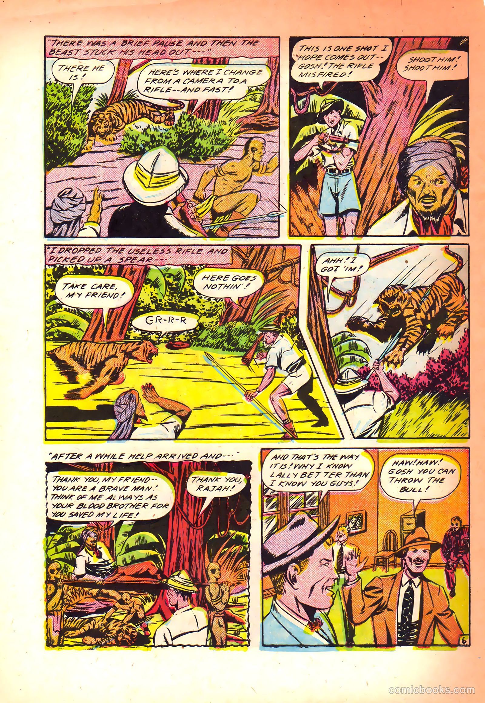 Lucky Comics #3 (1945) — page 8