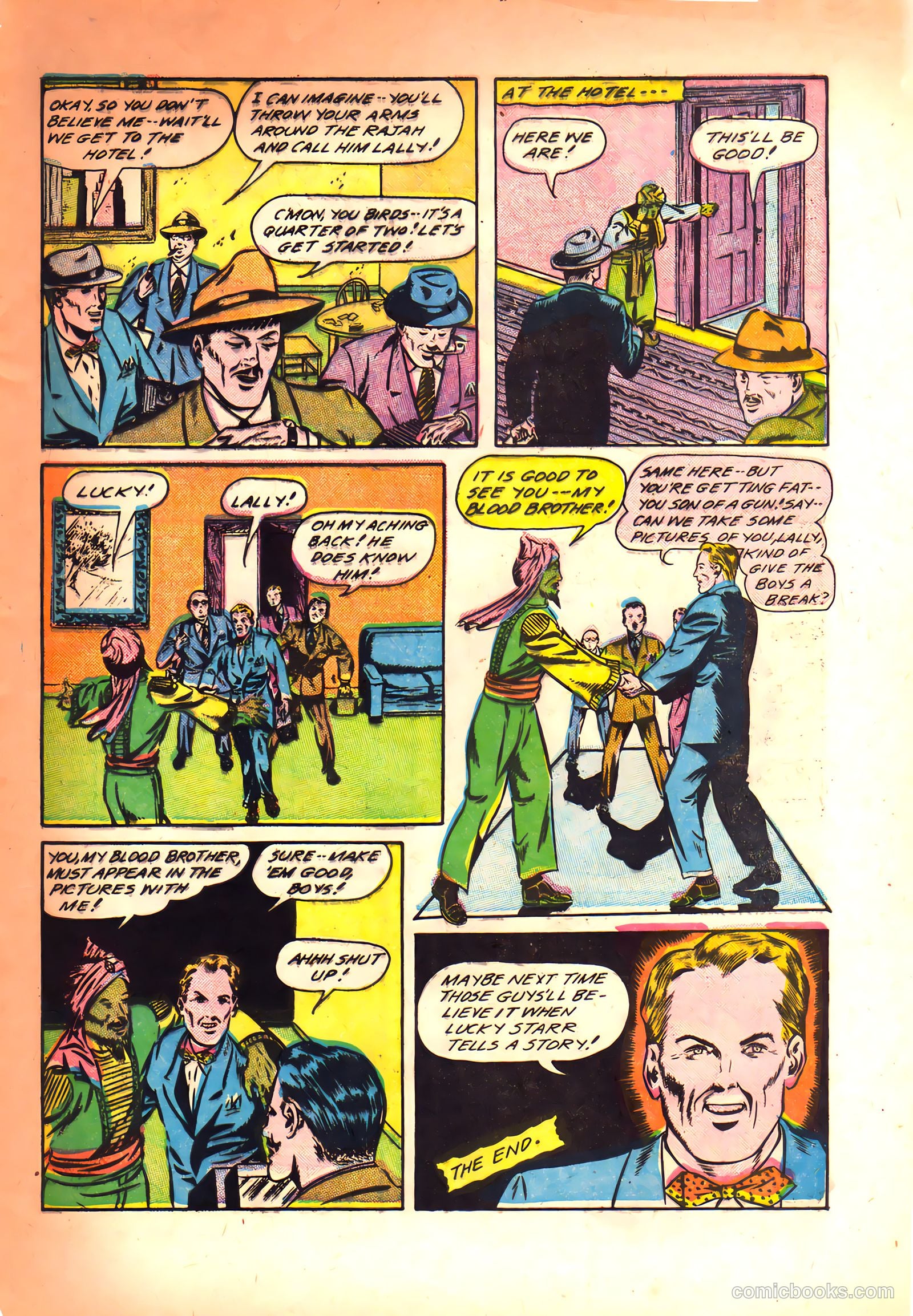 Lucky Comics #3 (1945) — page 9