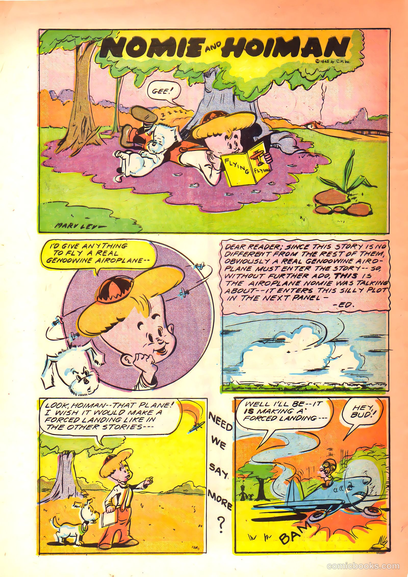 Lucky Comics #3 (1945) — page 10