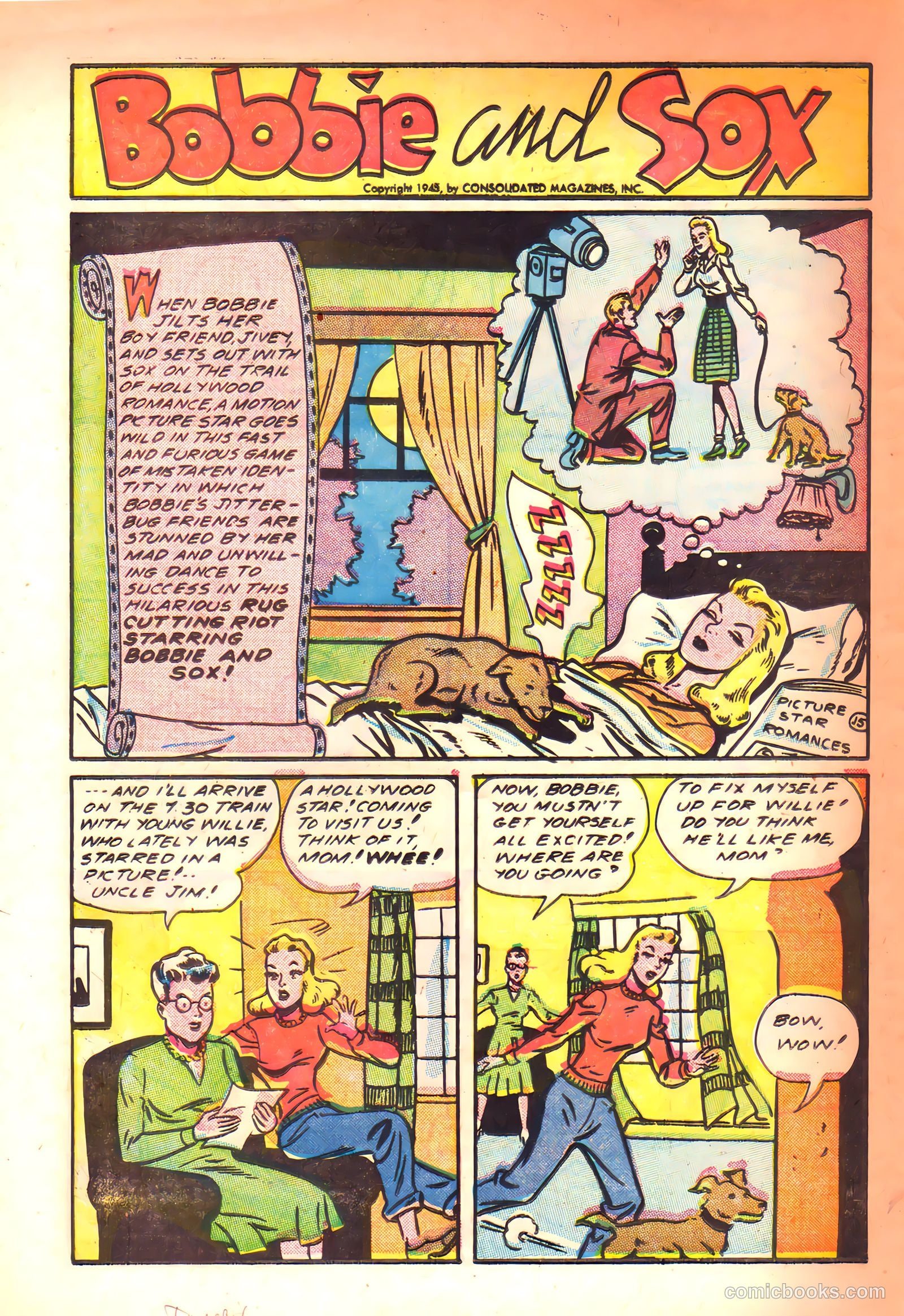 Lucky Comics #3 (1945) — page 14