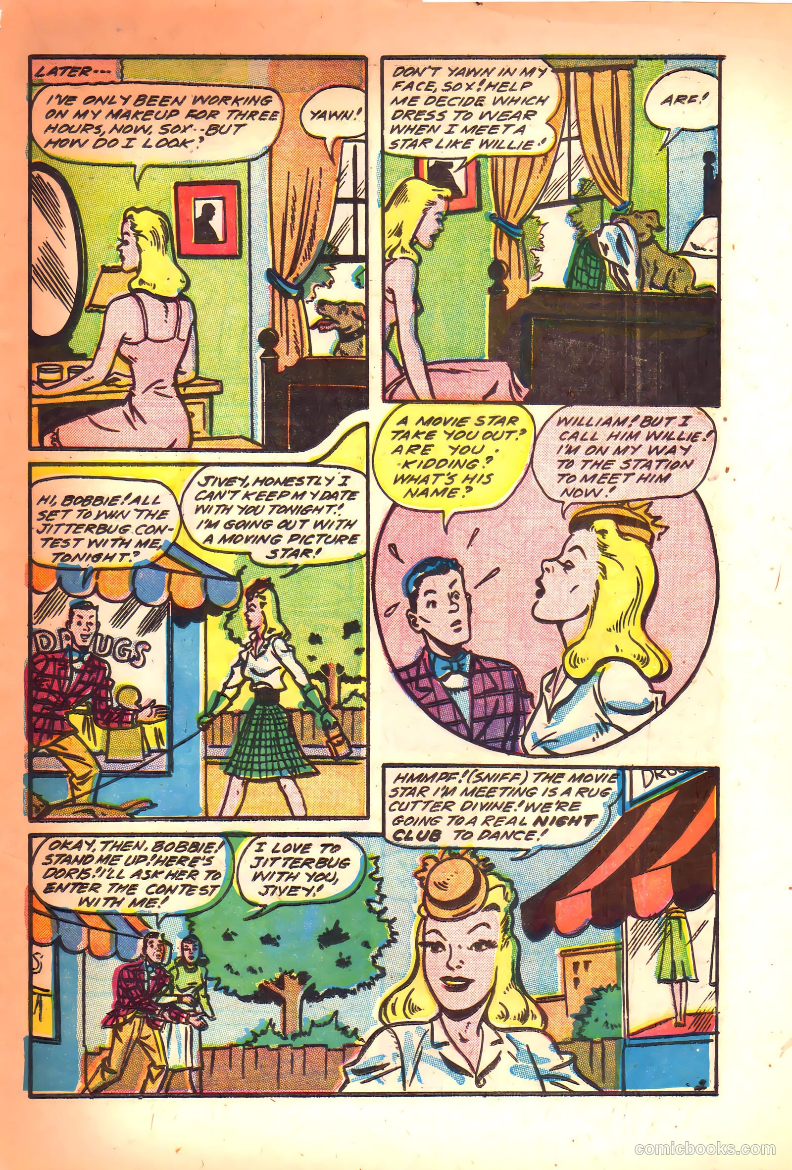 Lucky Comics #3 (1945) — page 15