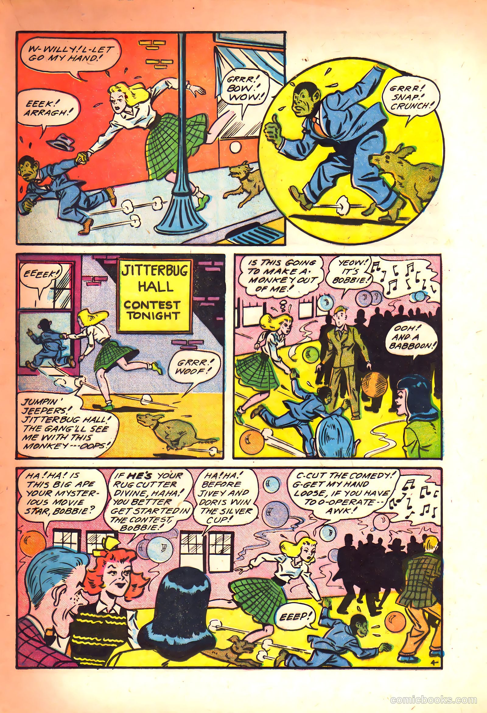 Lucky Comics #3 (1945) — page 17
