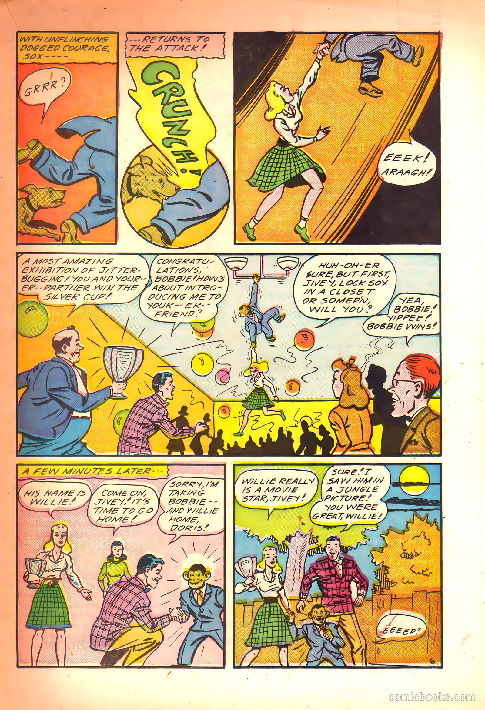 Lucky Comics #3 (1945) — page 19