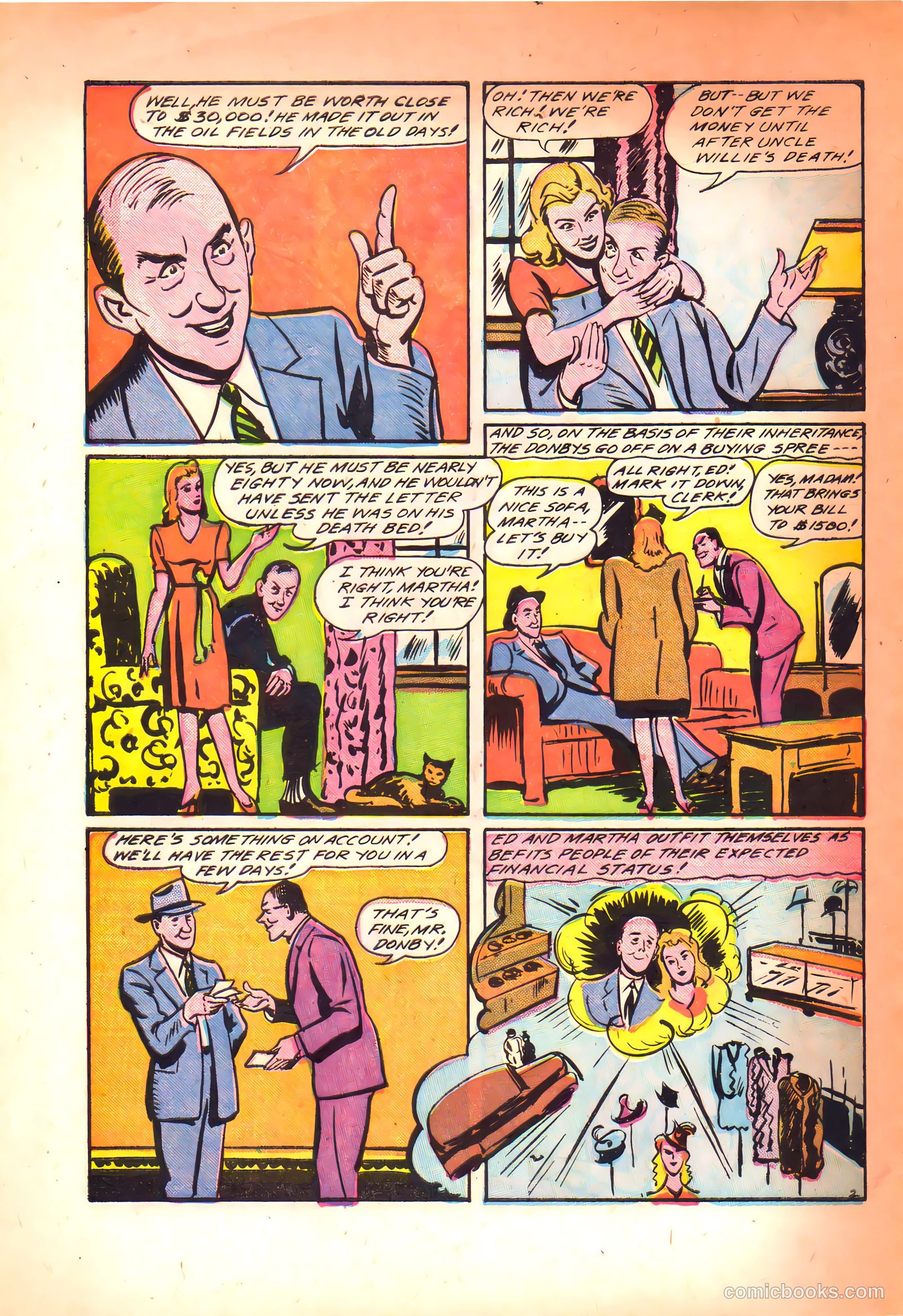 Lucky Comics #3 (1945) — page 32