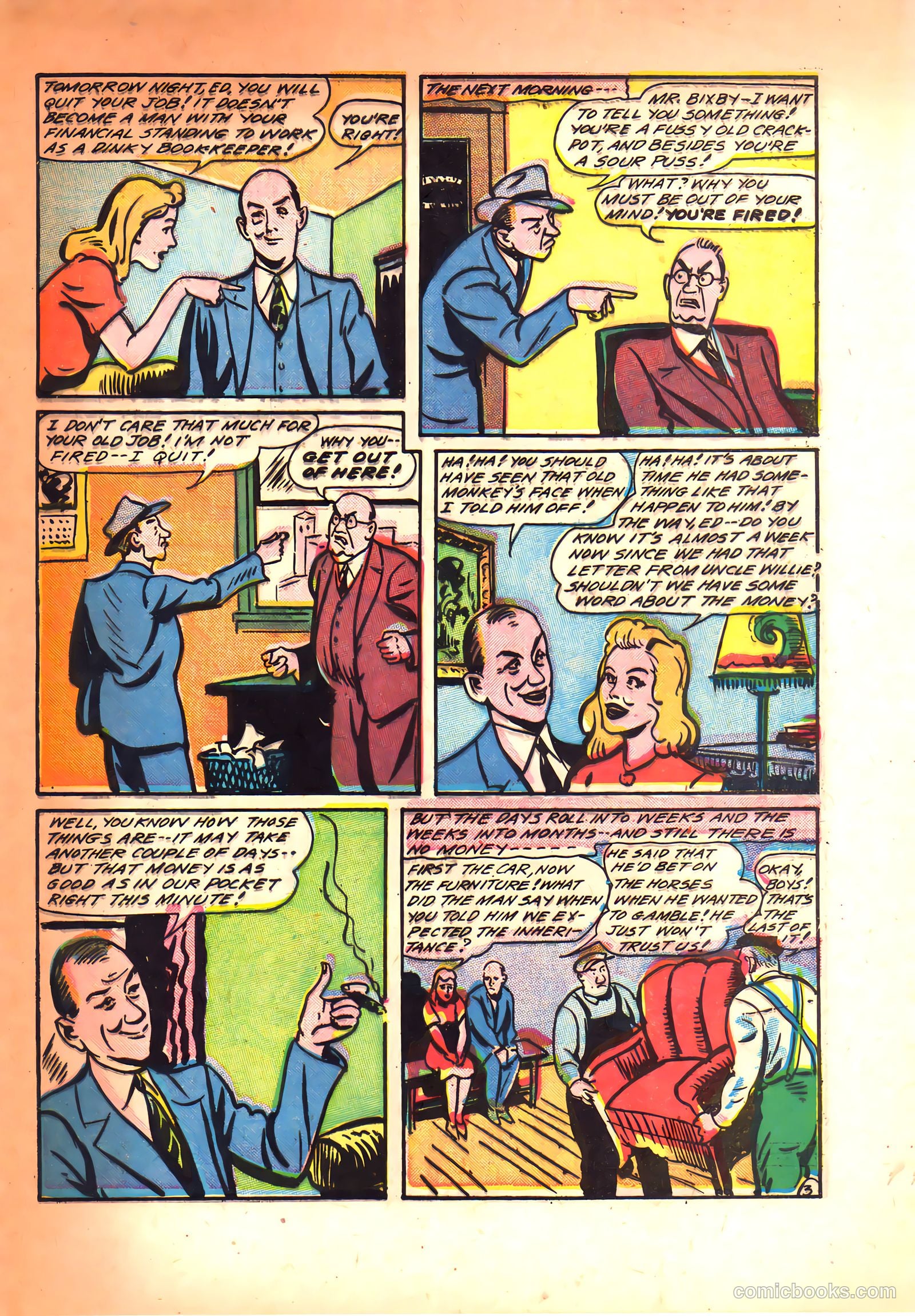 Lucky Comics #3 (1945) — page 33