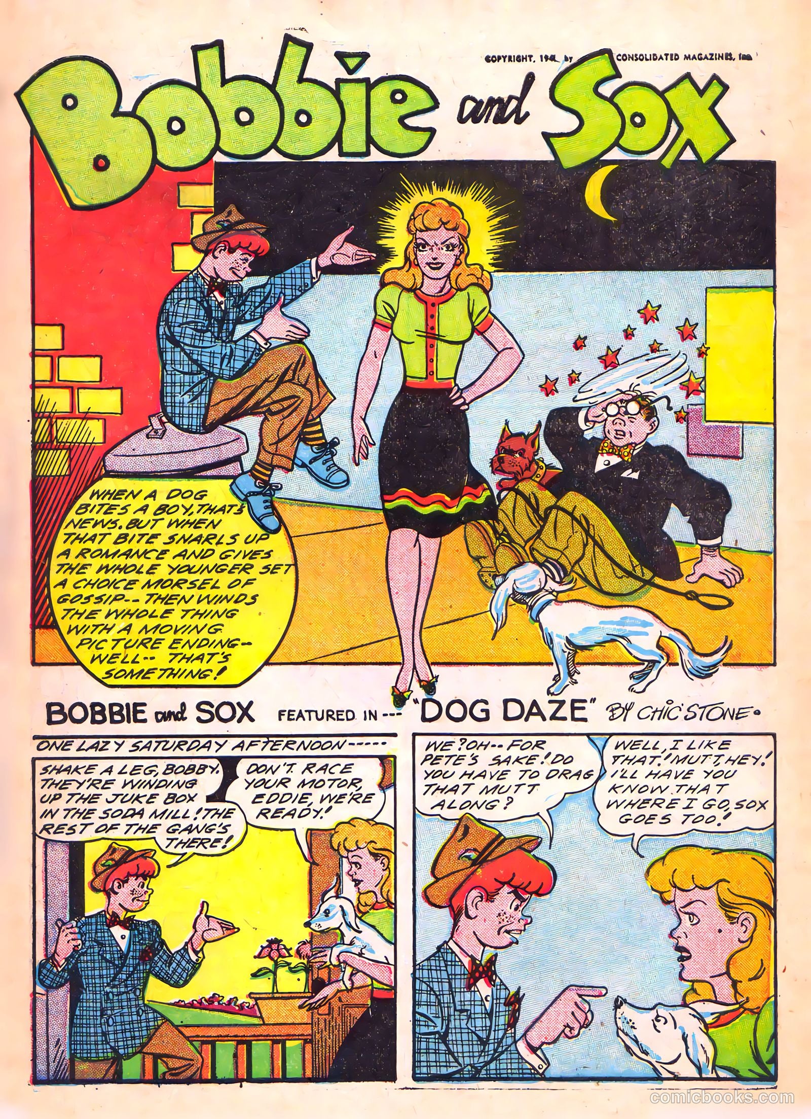 Lucky Comics #4 (1946) — page 3