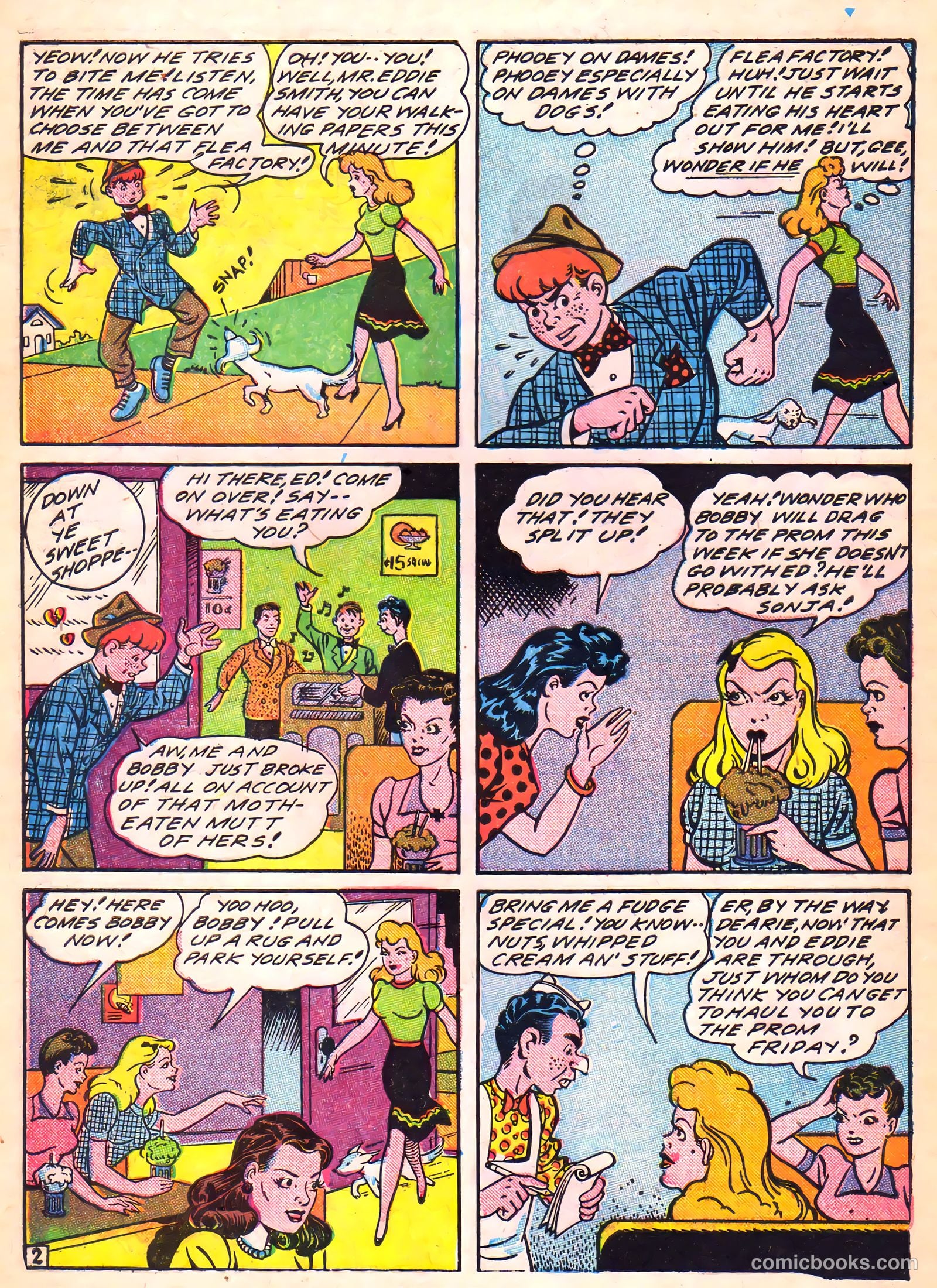 Lucky Comics #4 (1946) — page 4