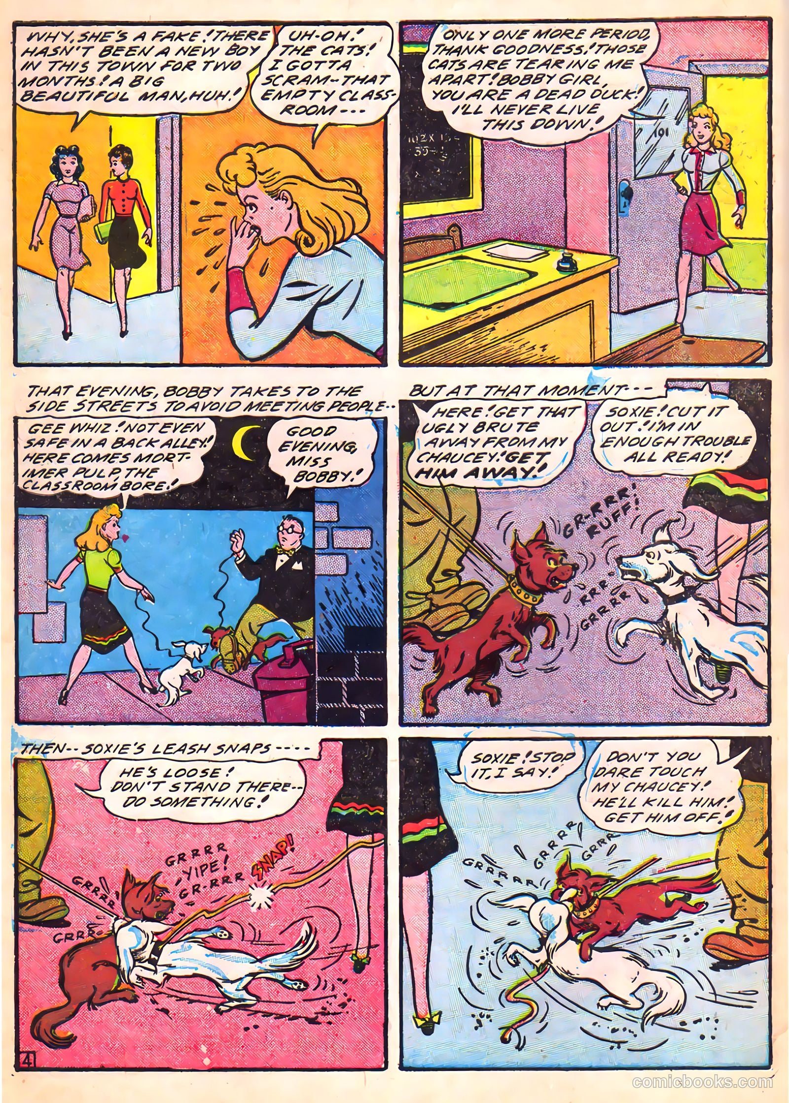 Lucky Comics #4 (1946) — page 6