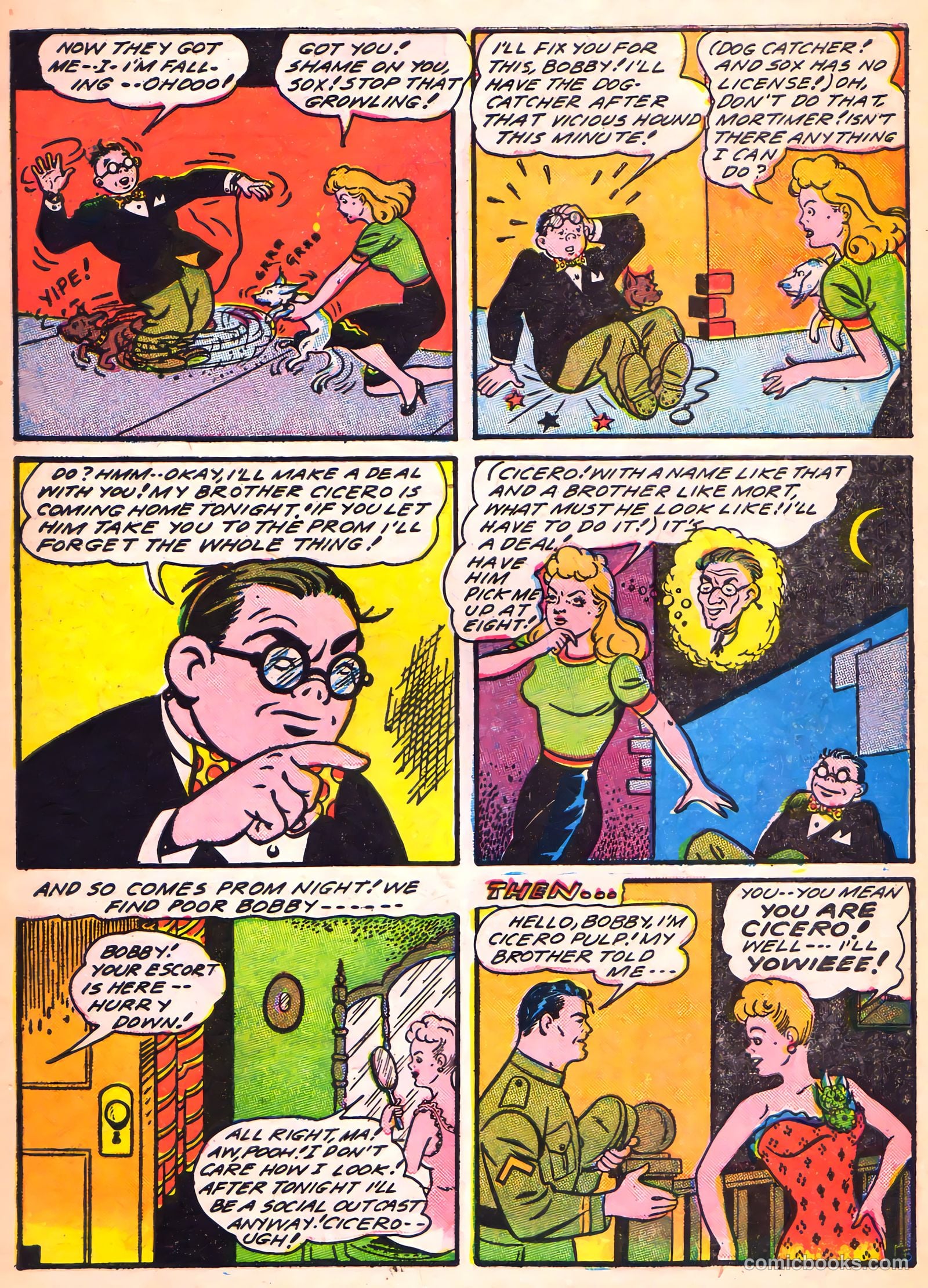 Lucky Comics #4 (1946) — page 7