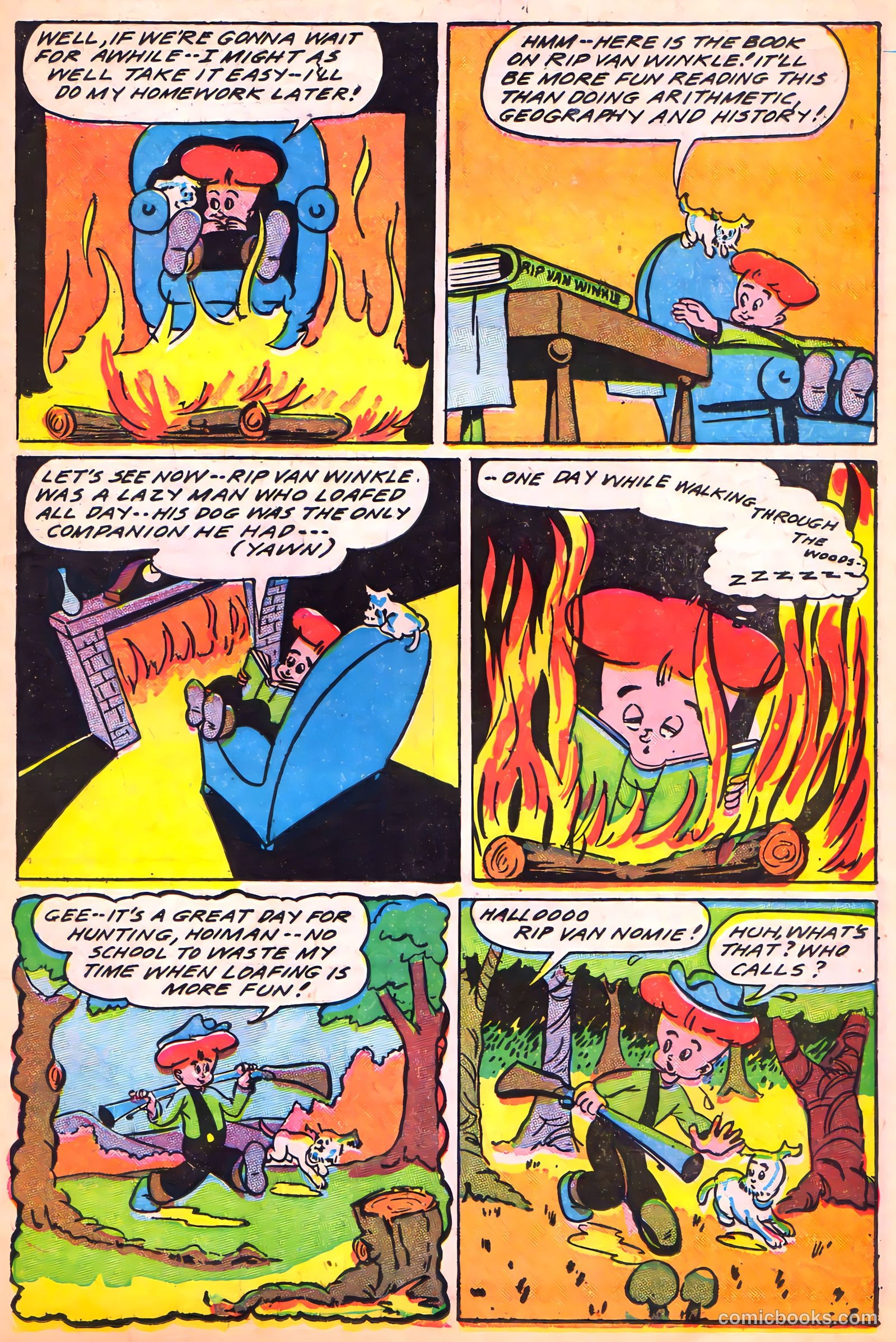 Lucky Comics #4 (1946) — page 15