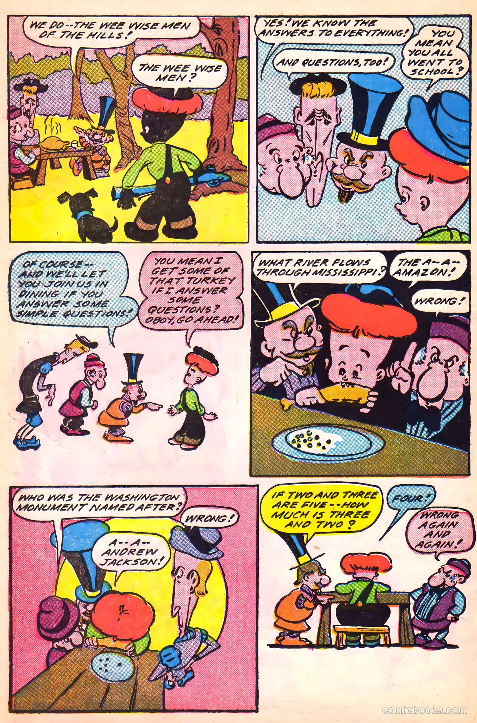 Lucky Comics #4 (1946) — page 16