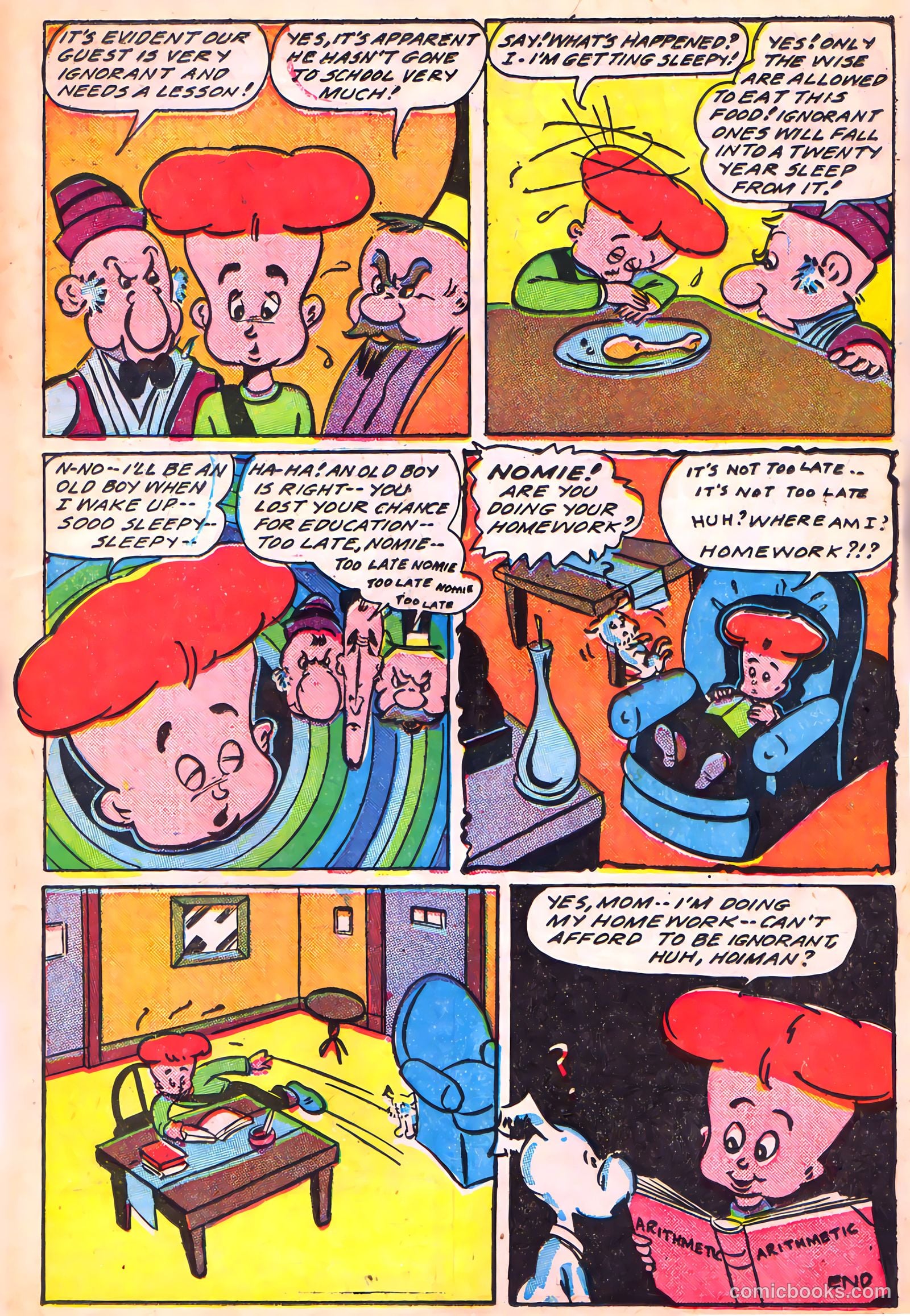 Lucky Comics #4 (1946) — page 17