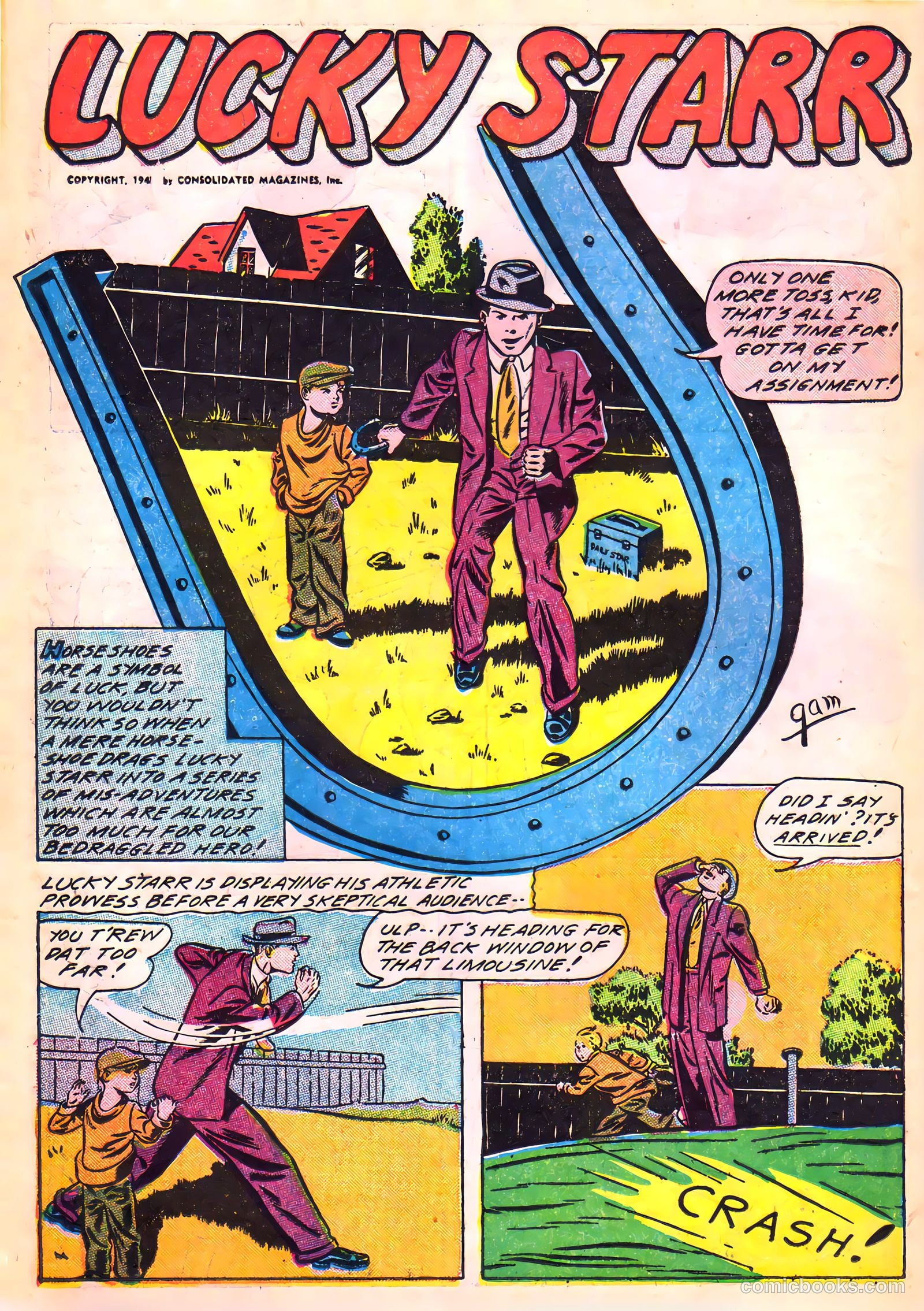 Lucky Comics #4 (1946) — page 18