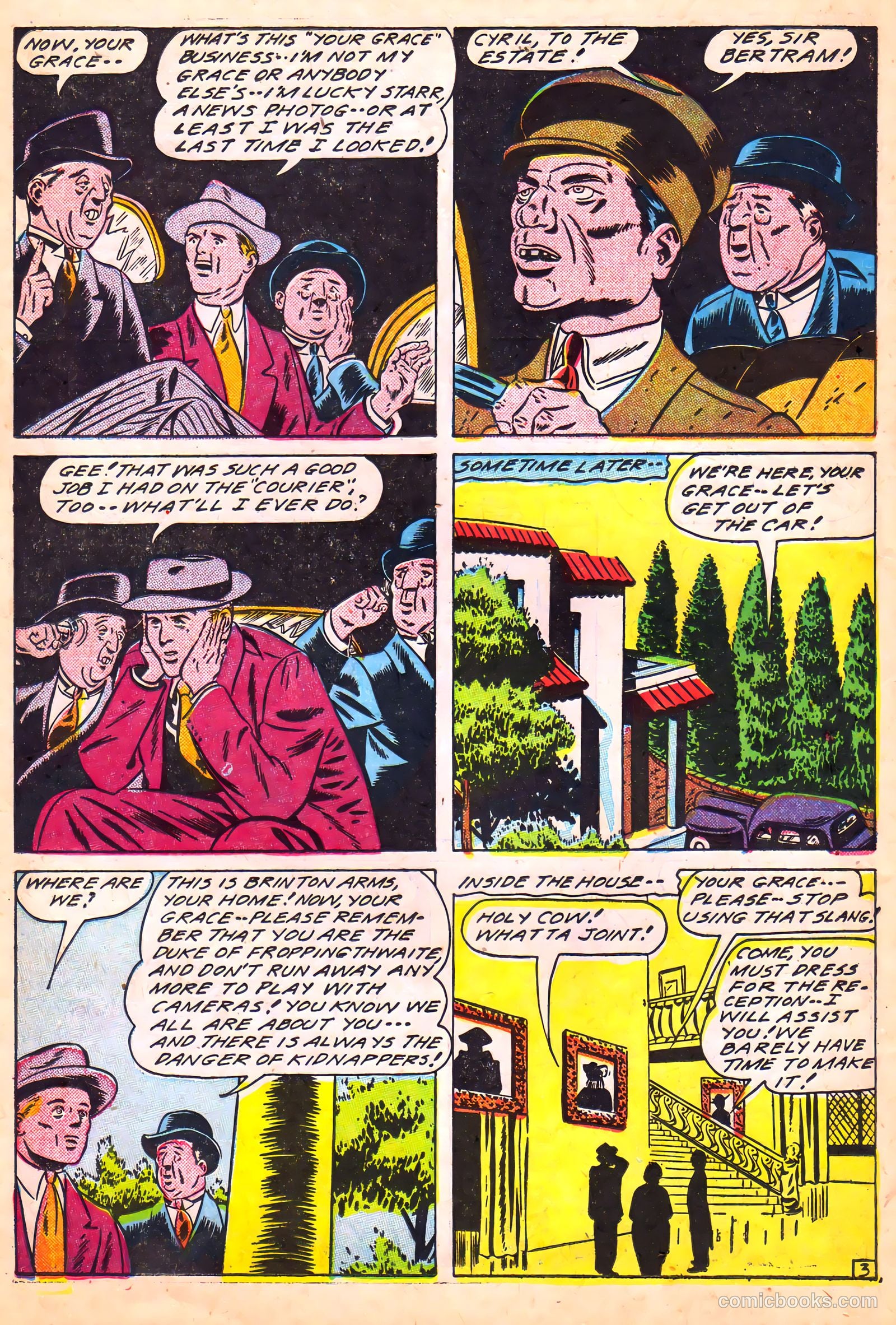 Lucky Comics #4 (1946) — page 20