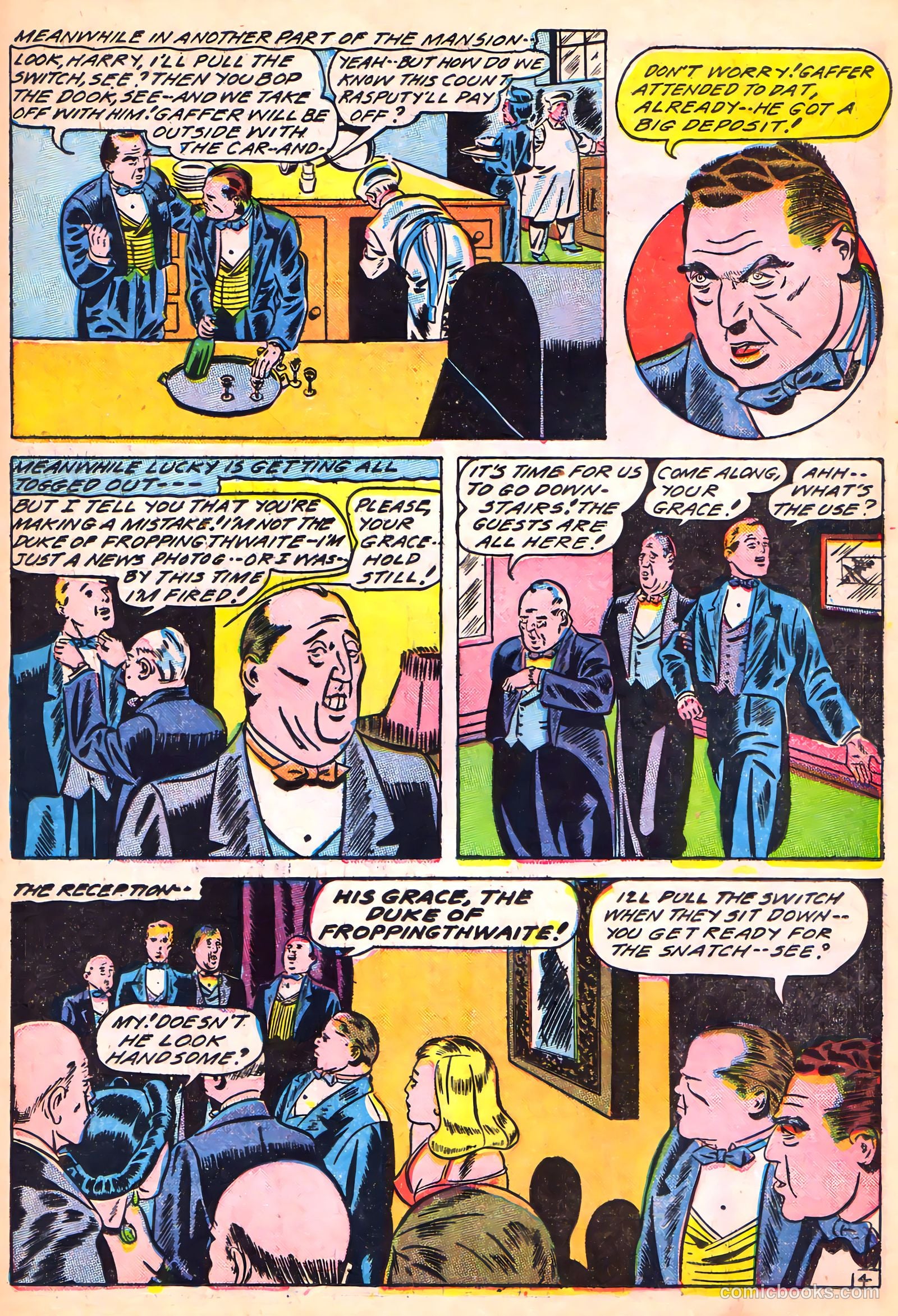 Lucky Comics #4 (1946) — page 21