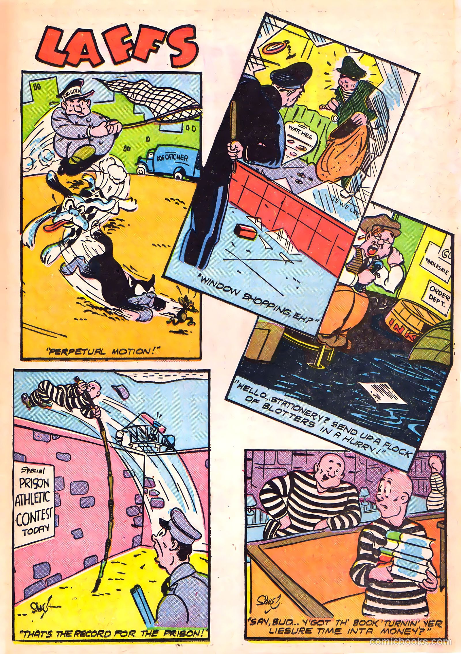 Lucky Comics #4 (1946) — page 25