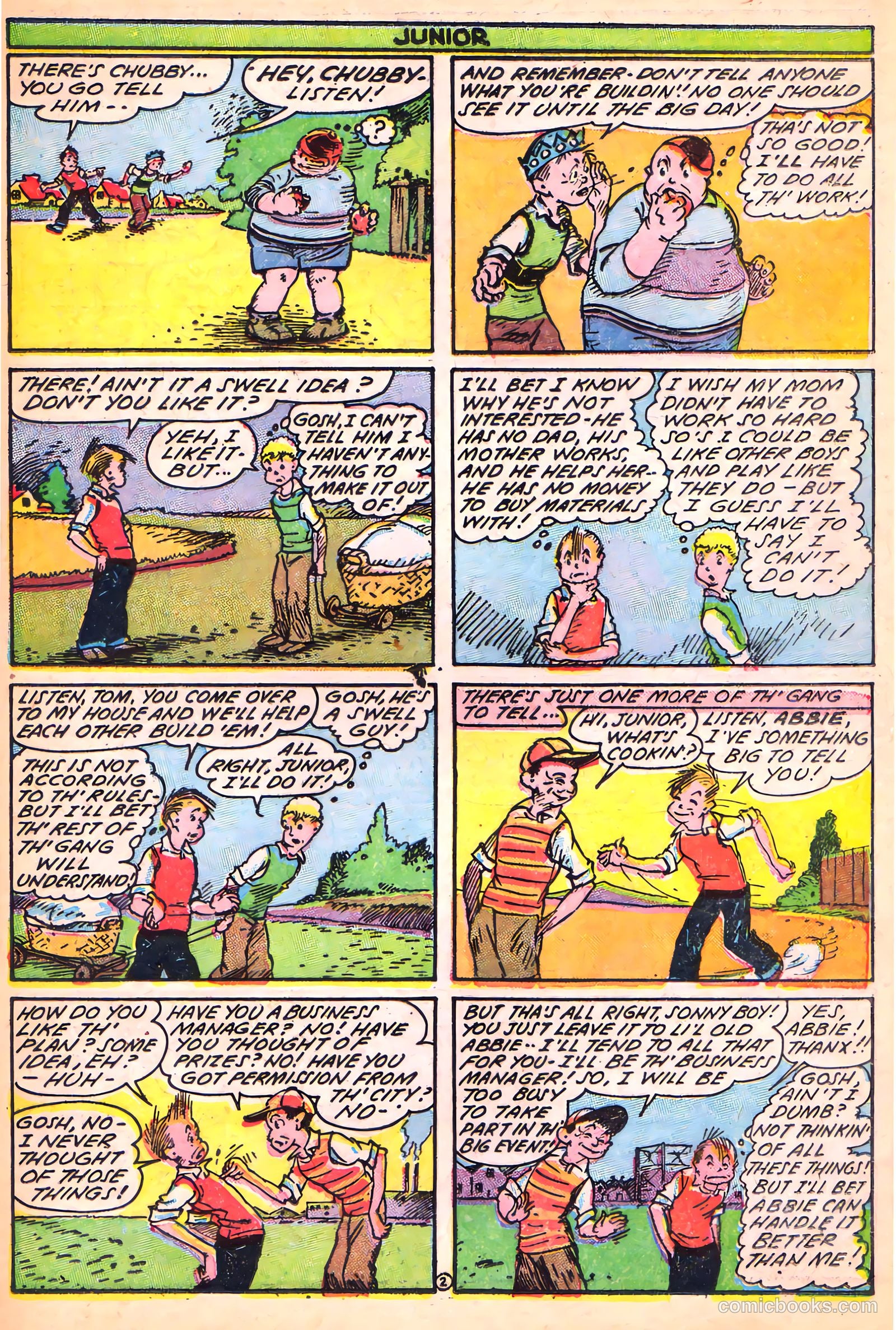 Lucky Comics #4 (1946) — page 29