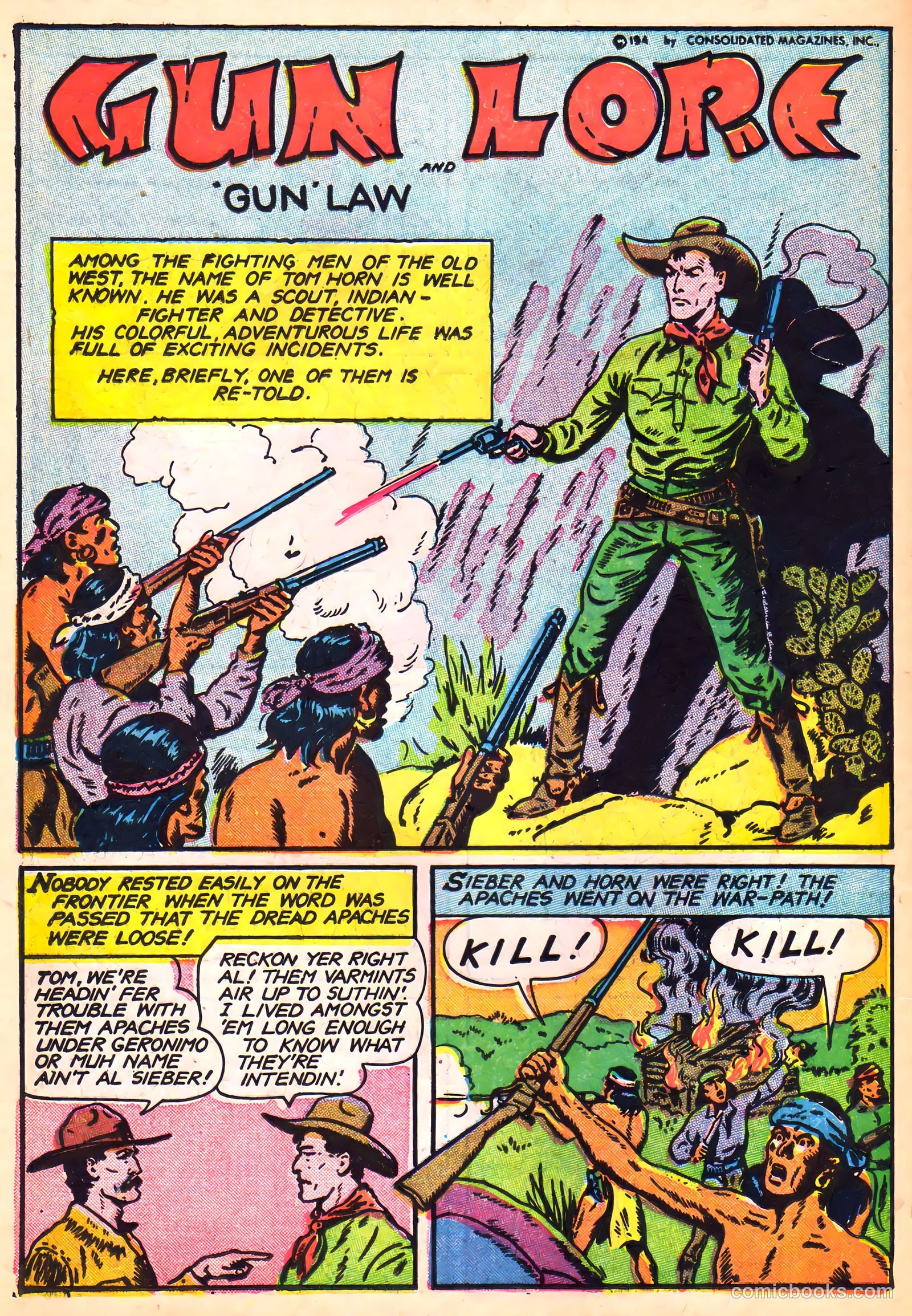 Lucky Comics #4 (1946) — page 34
