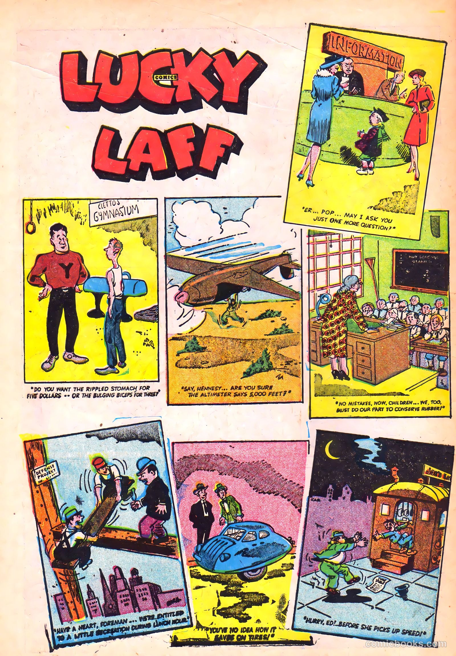 Lucky Comics #4 (1946) — page 50