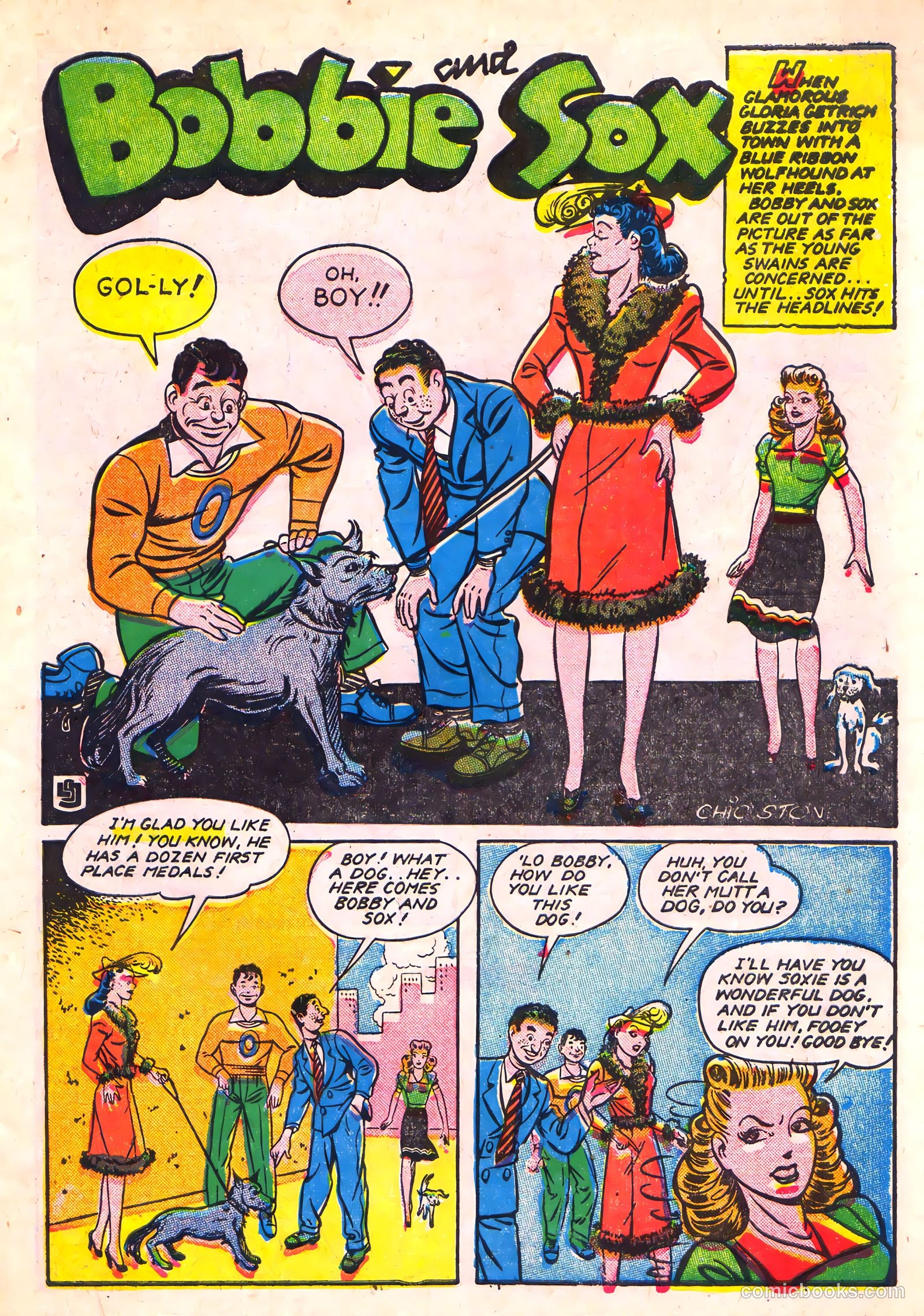 Lucky Comics #5 (1946) — page 3
