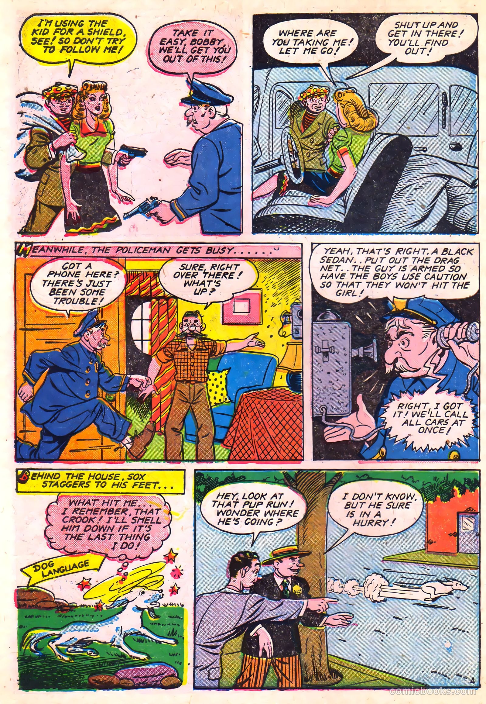 Lucky Comics #5 (1946) — page 6