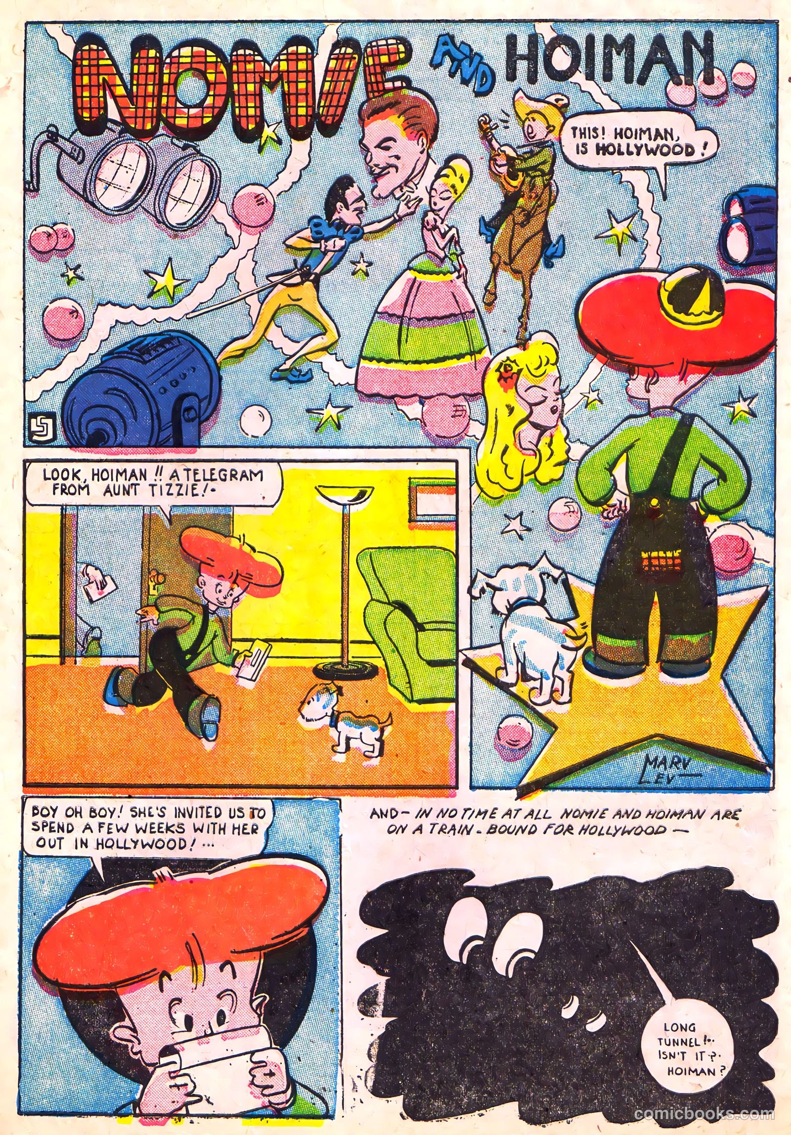 Lucky Comics #5 (1946) — page 9