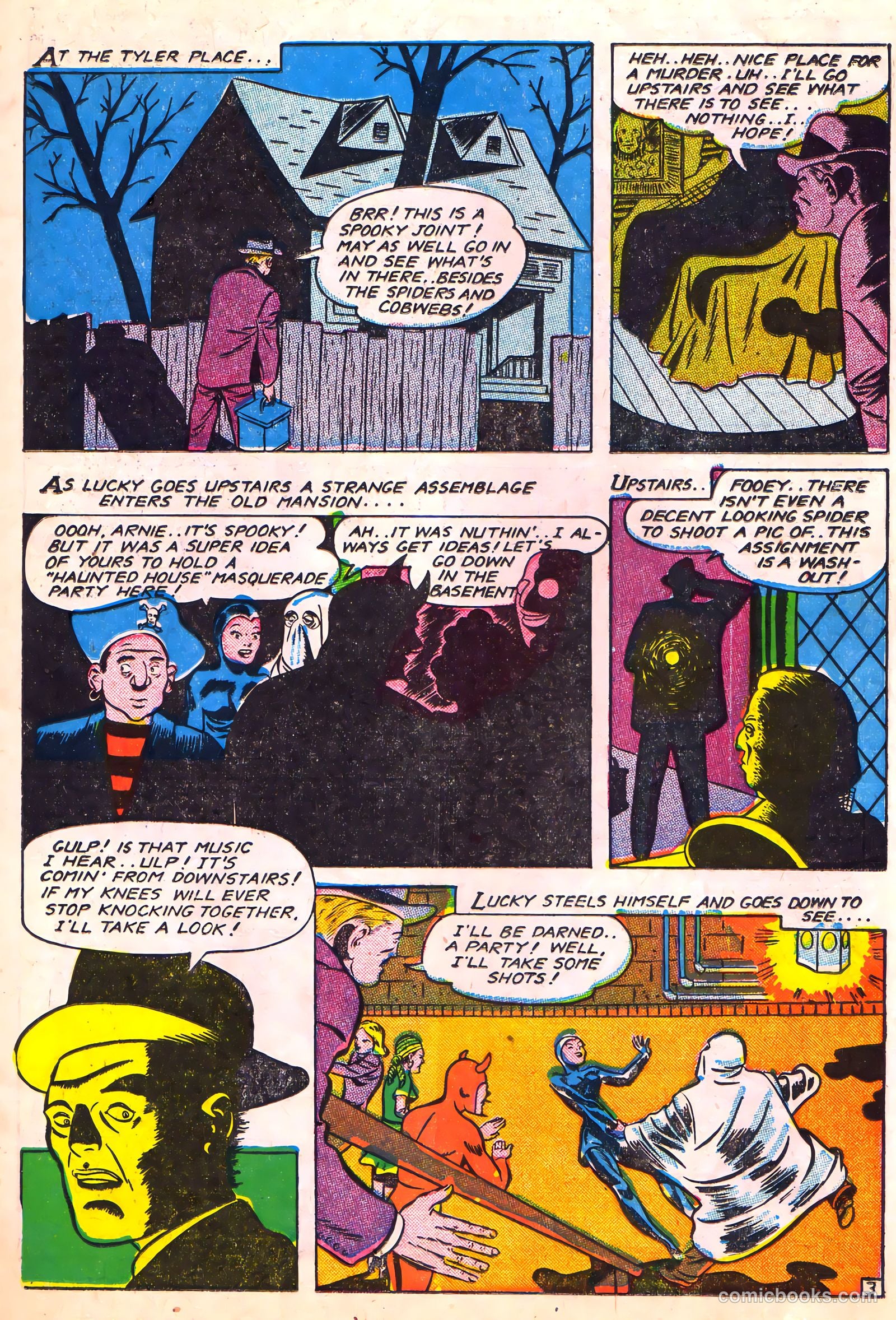 Lucky Comics #5 (1946) — page 15
