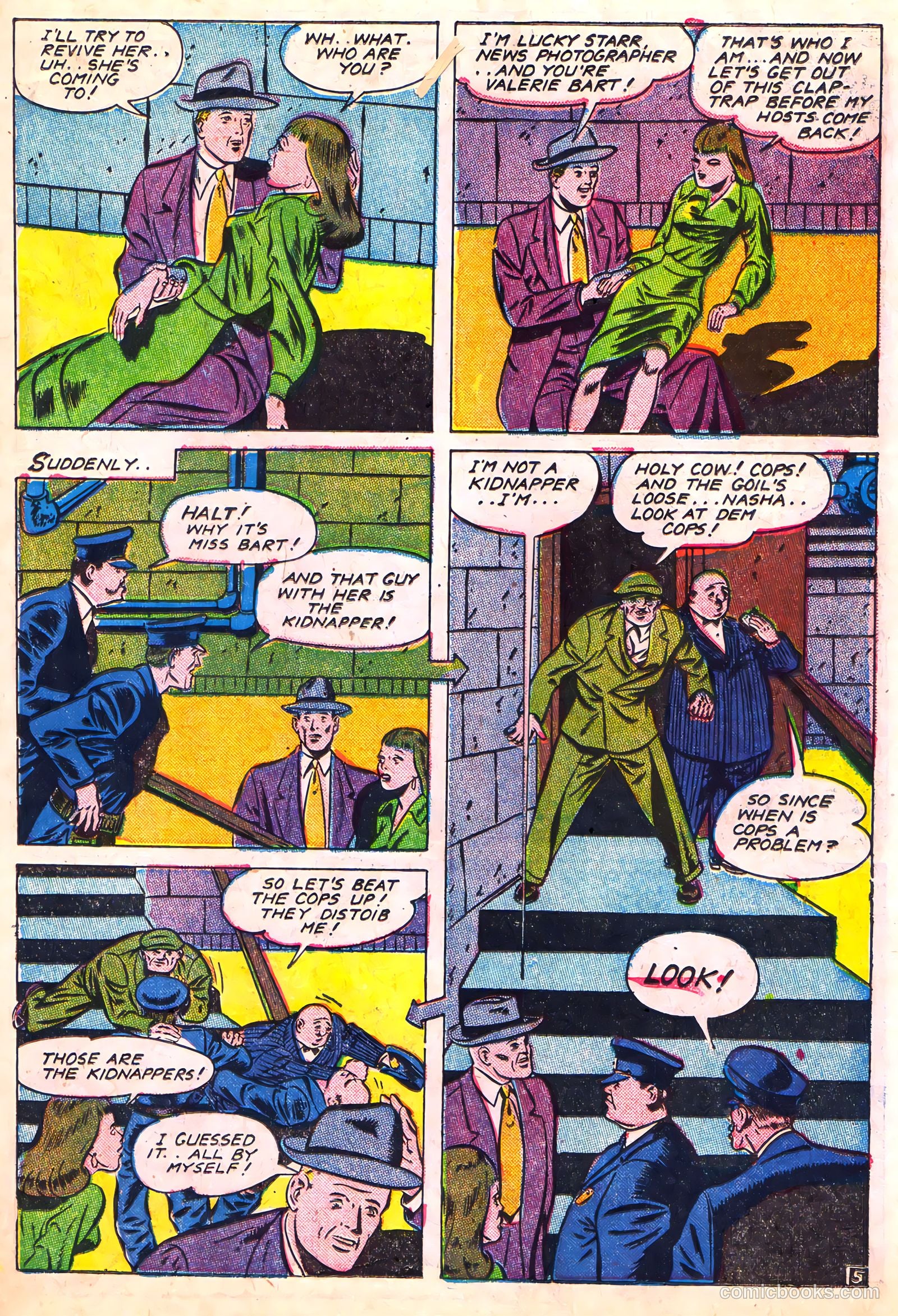 Lucky Comics #5 (1946) — page 17