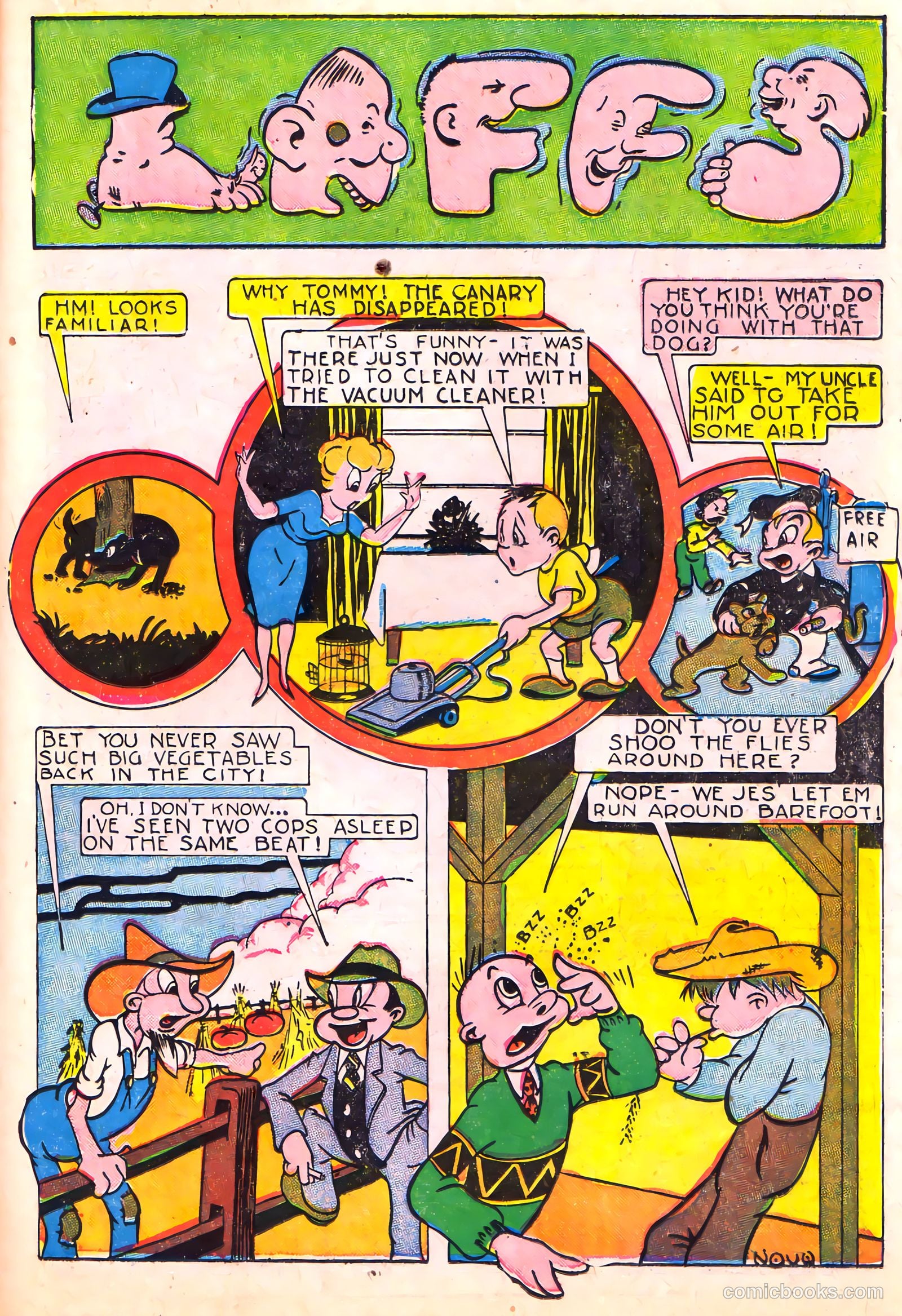 Lucky Comics #5 (1946) — page 32