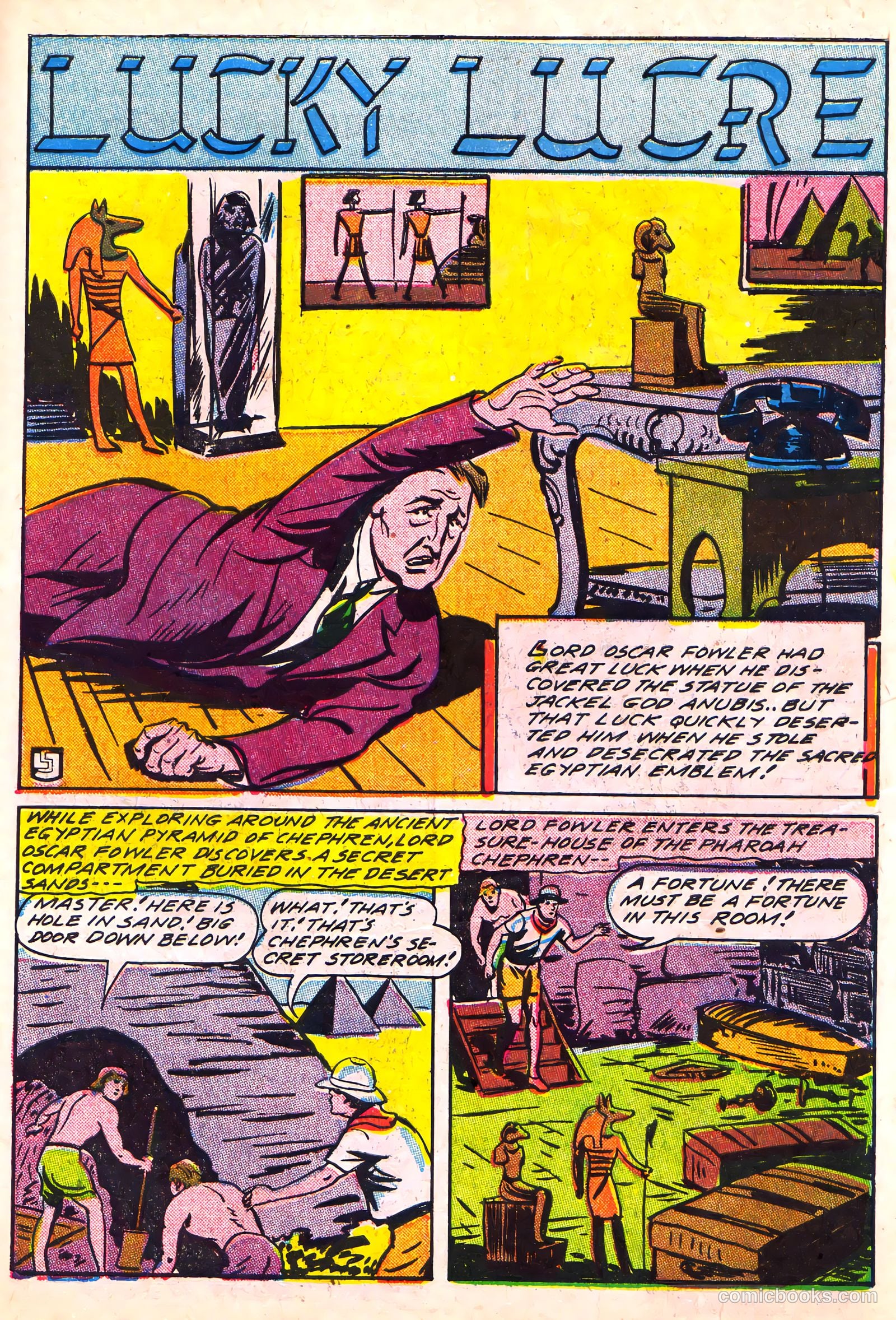 Lucky Comics #5 (1946) — page 38