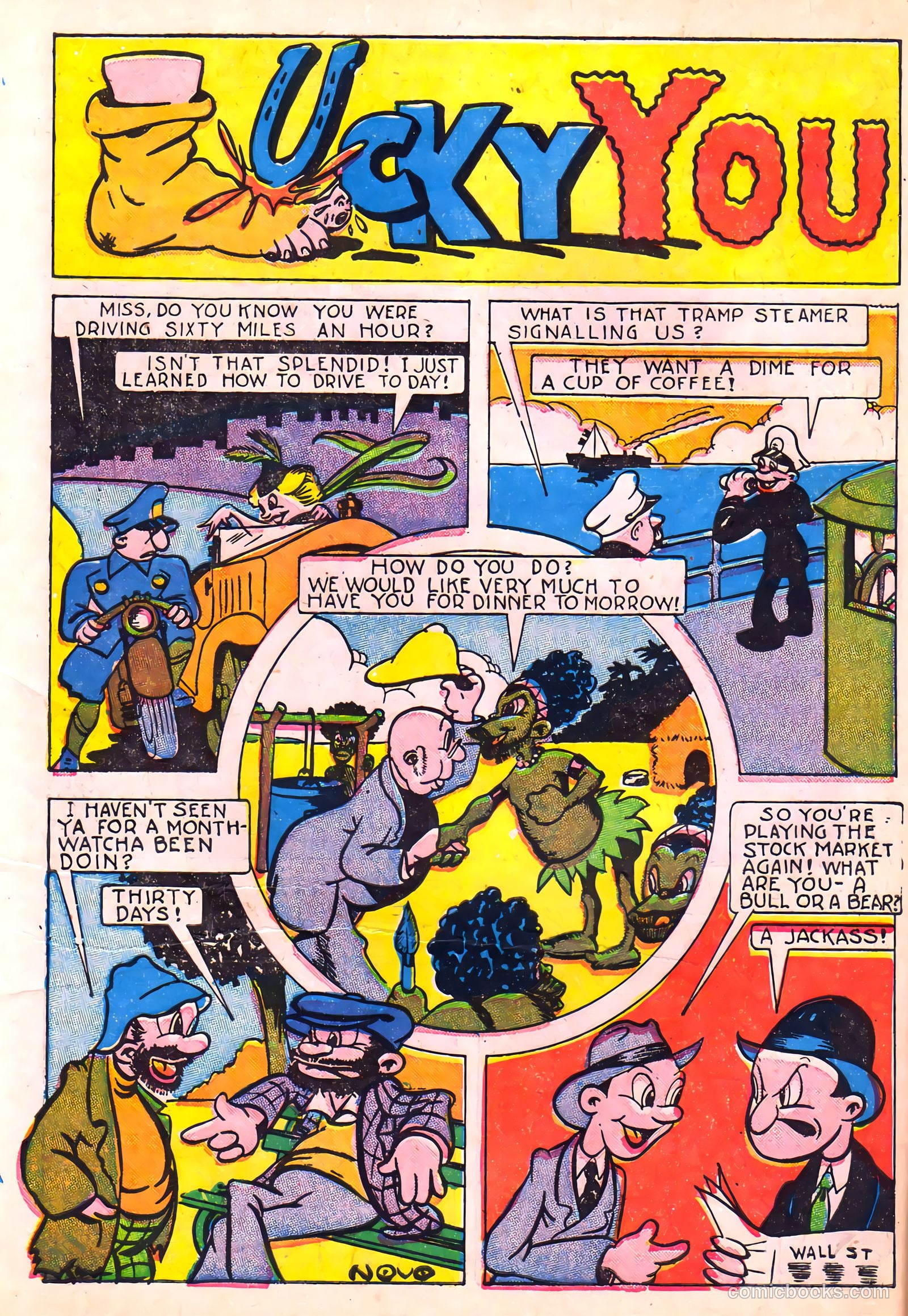 Lucky Comics #5 (1946) — page 49