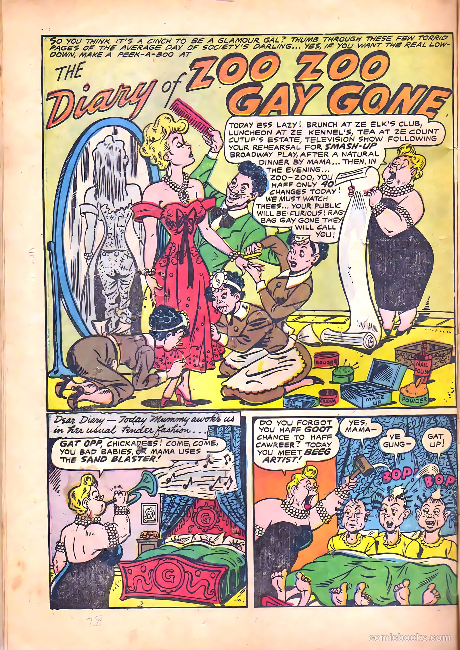 Madhouse #1 (1957) — page 28 of 36