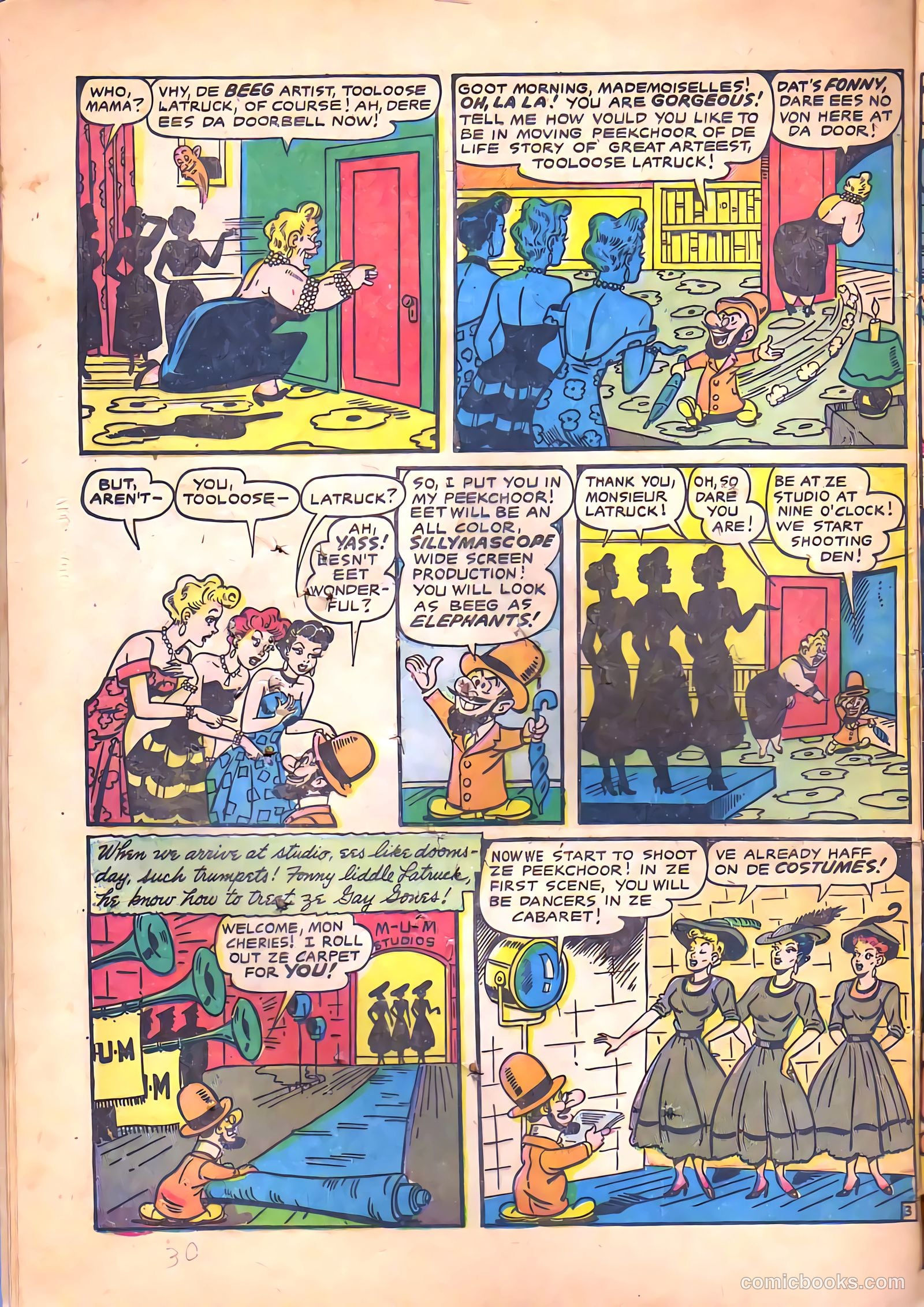 Madhouse #1 (1957) — page 30 of 36