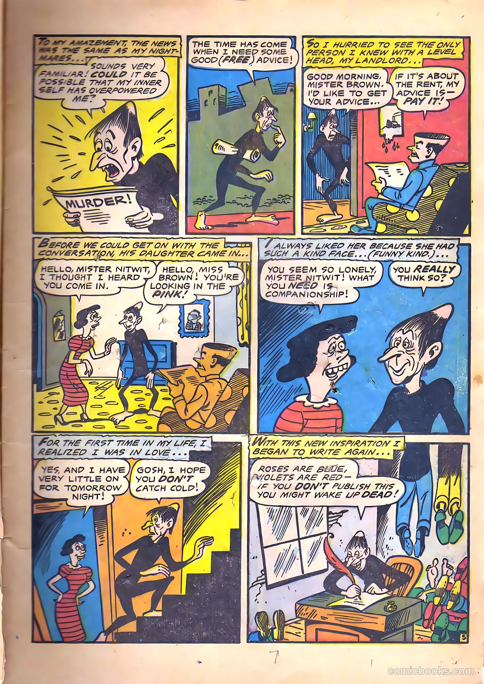 Madhouse #1 (1954) — page 7 of 36