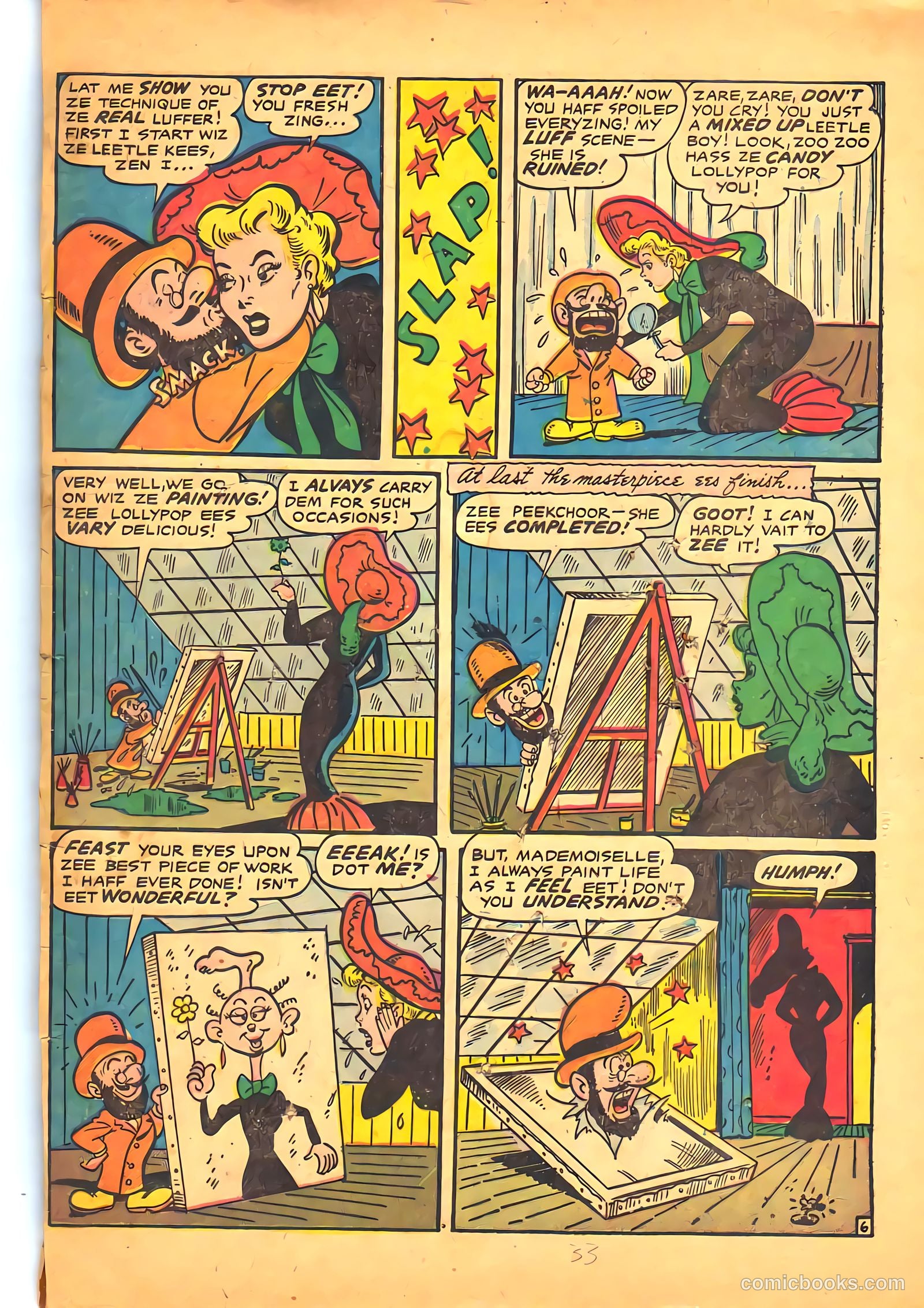 Madhouse #1 (1954) — page 33 of 36