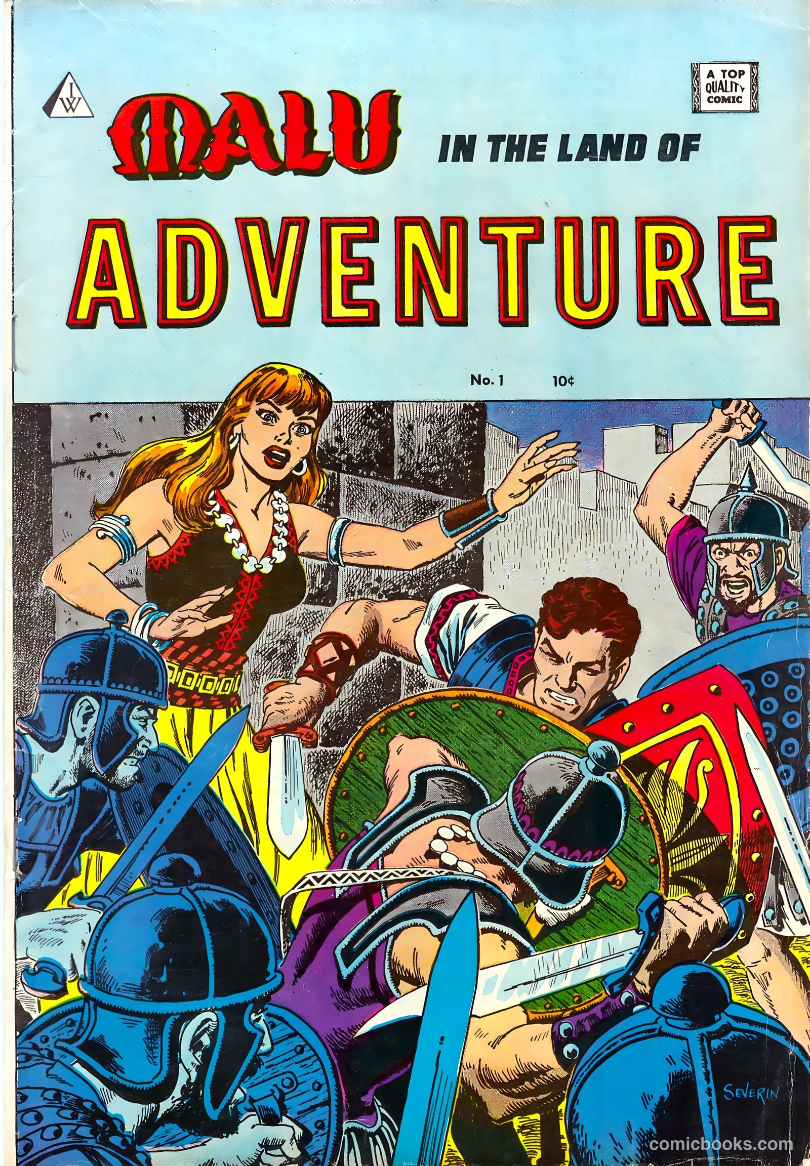 Malu in the Land of Adventure #1 cover