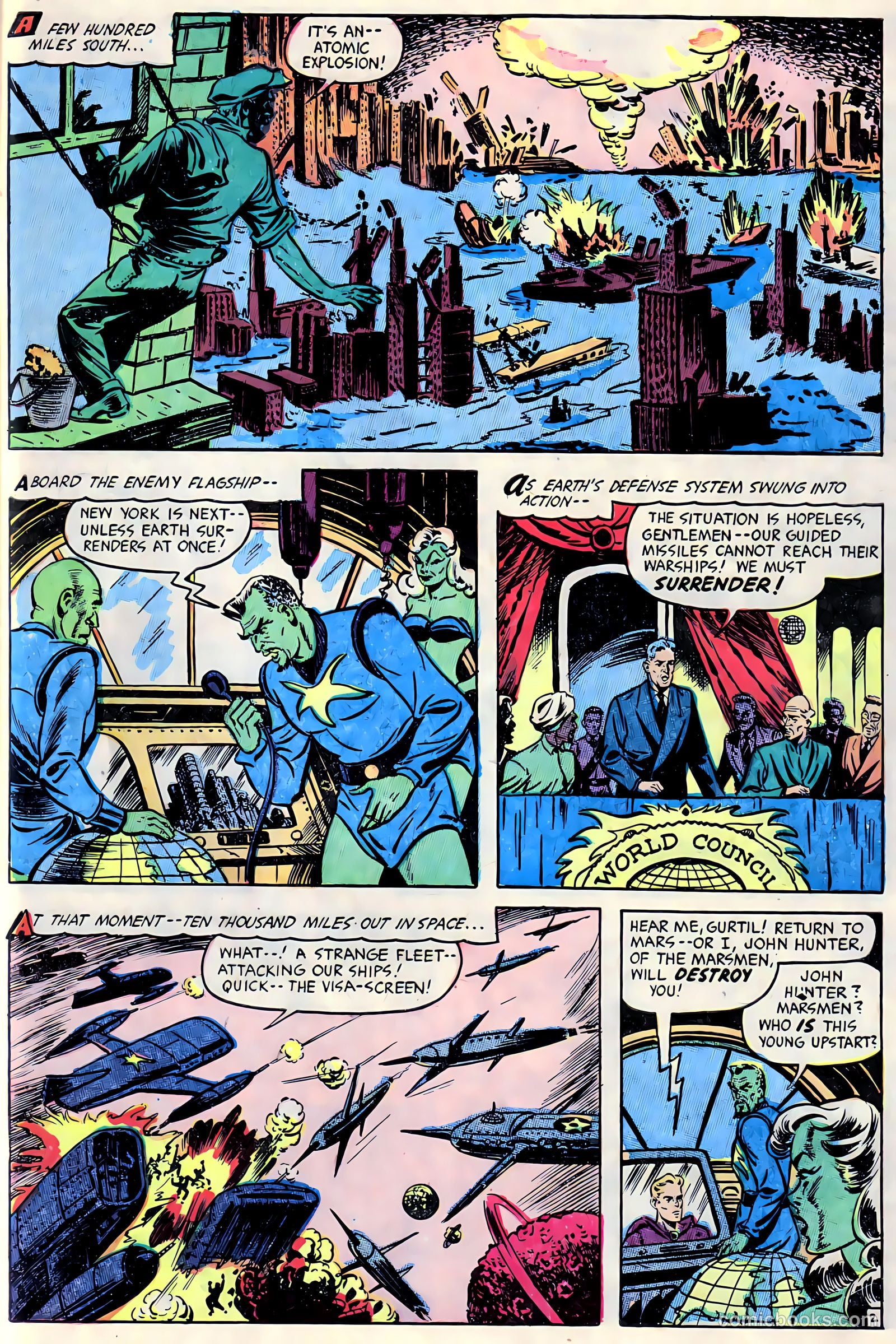 Man O' Mars #1 (1953) — page 5 of 35