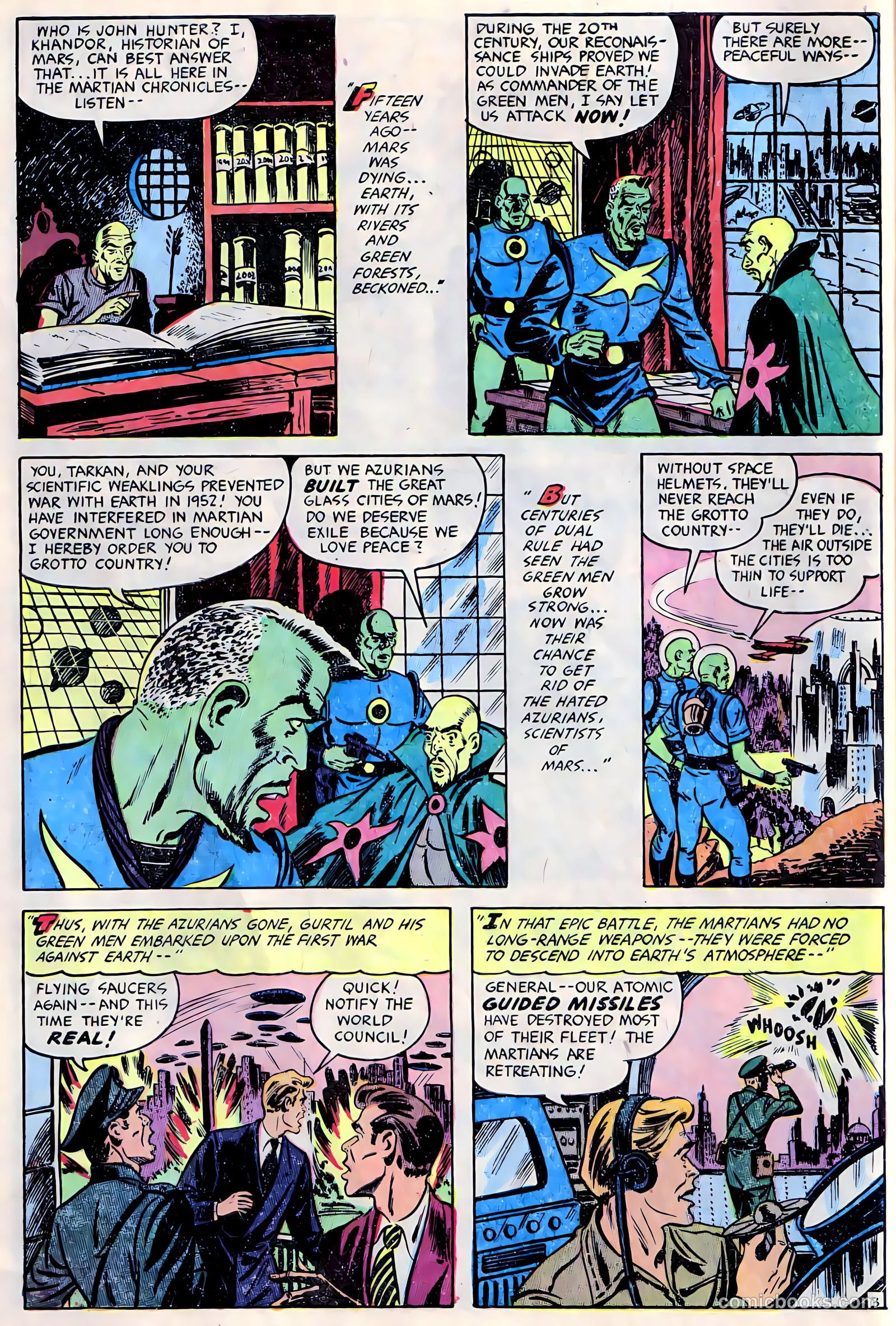 Man O' Mars #1 (1953) — page 6 of 35