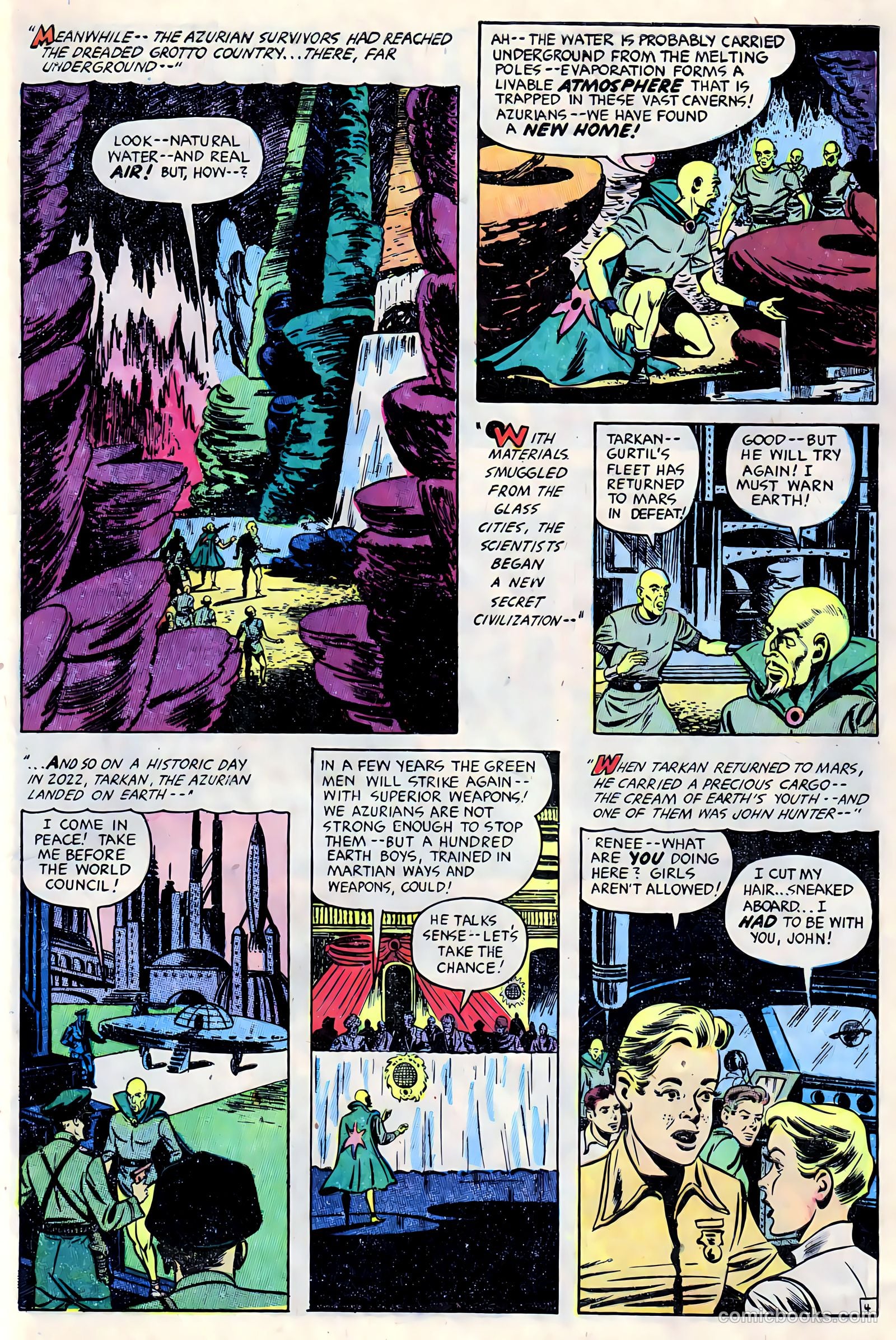 Man O' Mars #1 (1953) — page 7 of 35