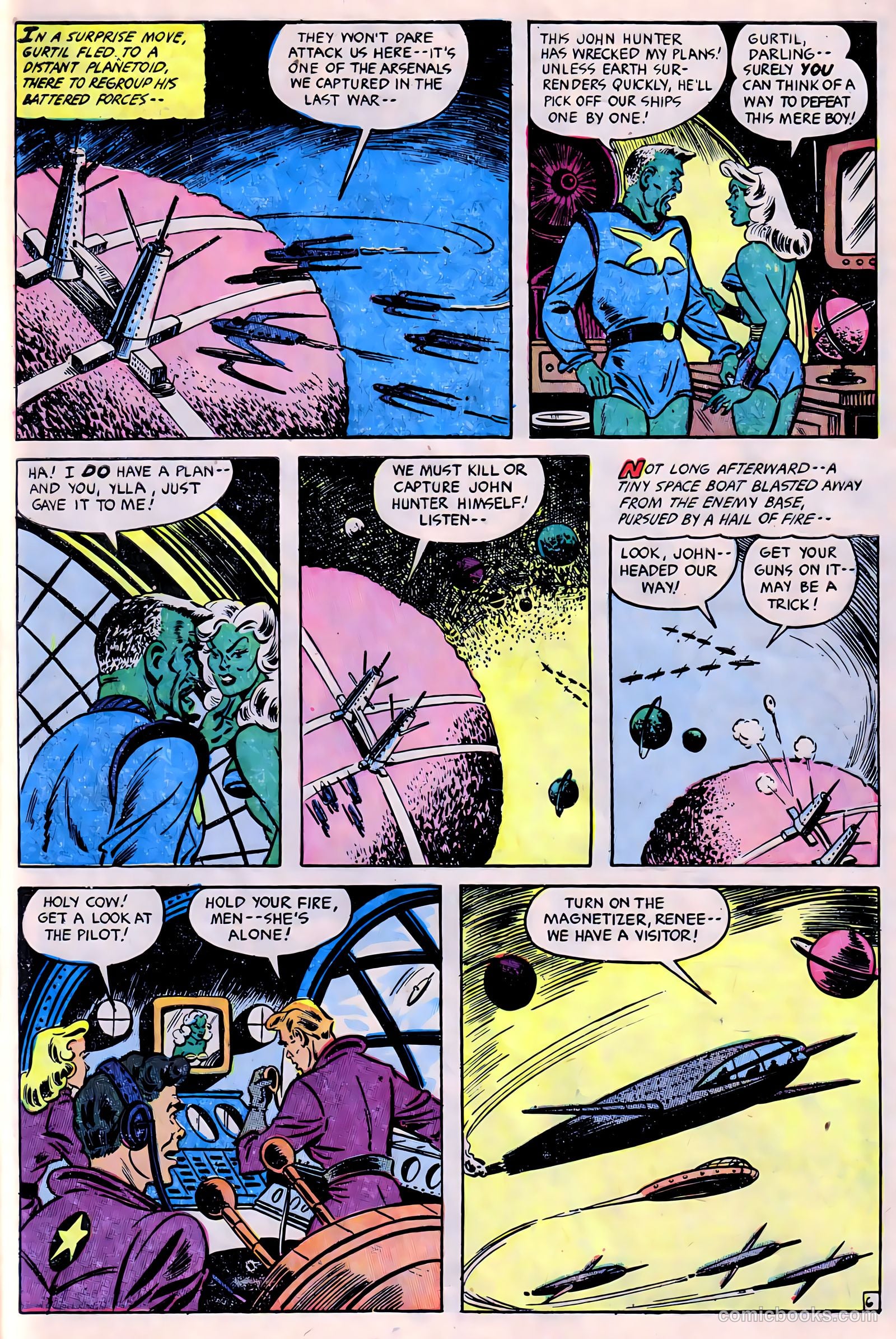 Man O' Mars #1 (1953) — page 9 of 35