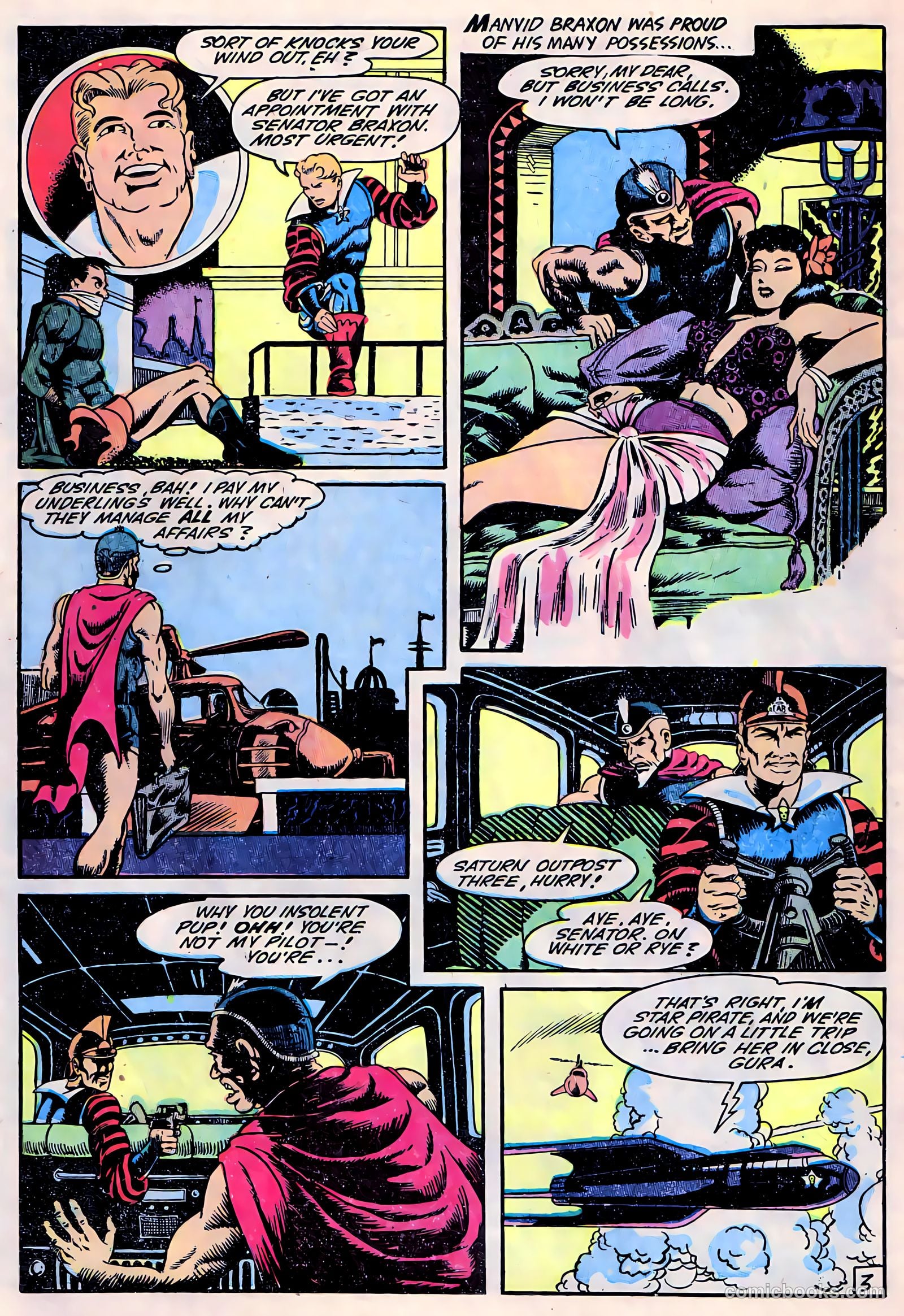 Man O' Mars #1 (1953) — page 22 of 35
