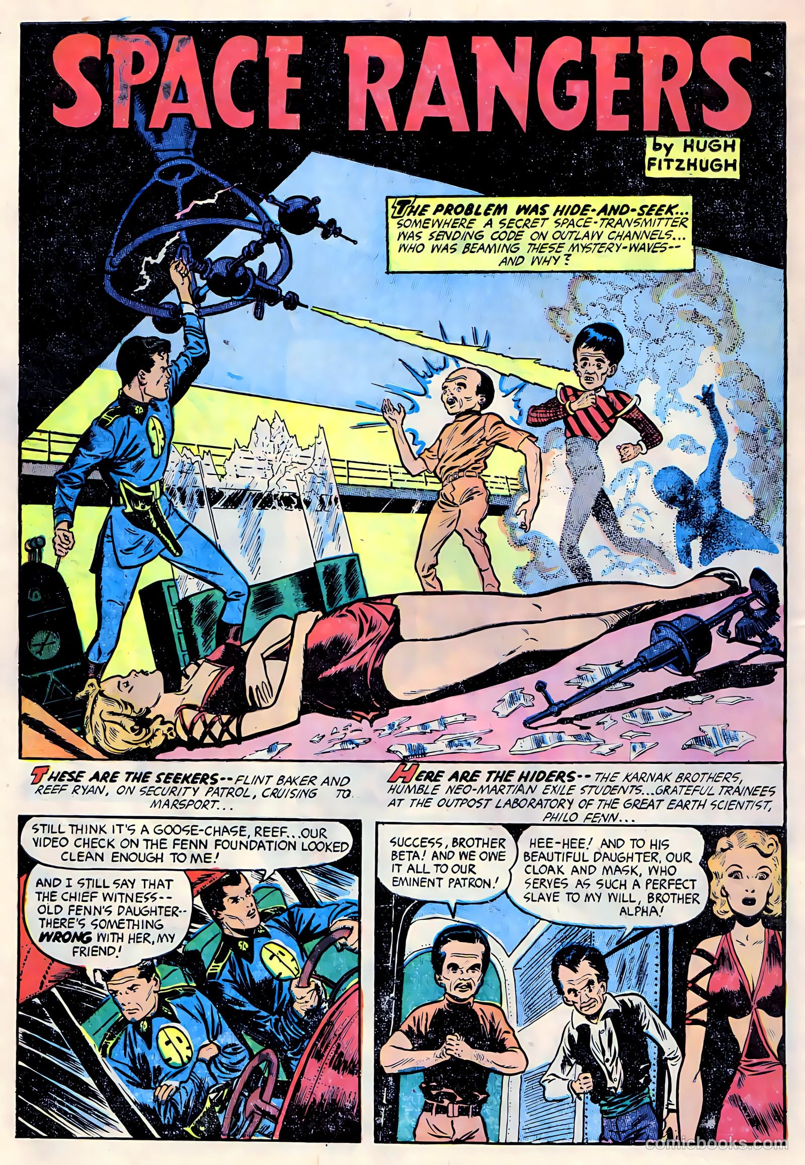 Man O' Mars #1 (1953) — page 28 of 35