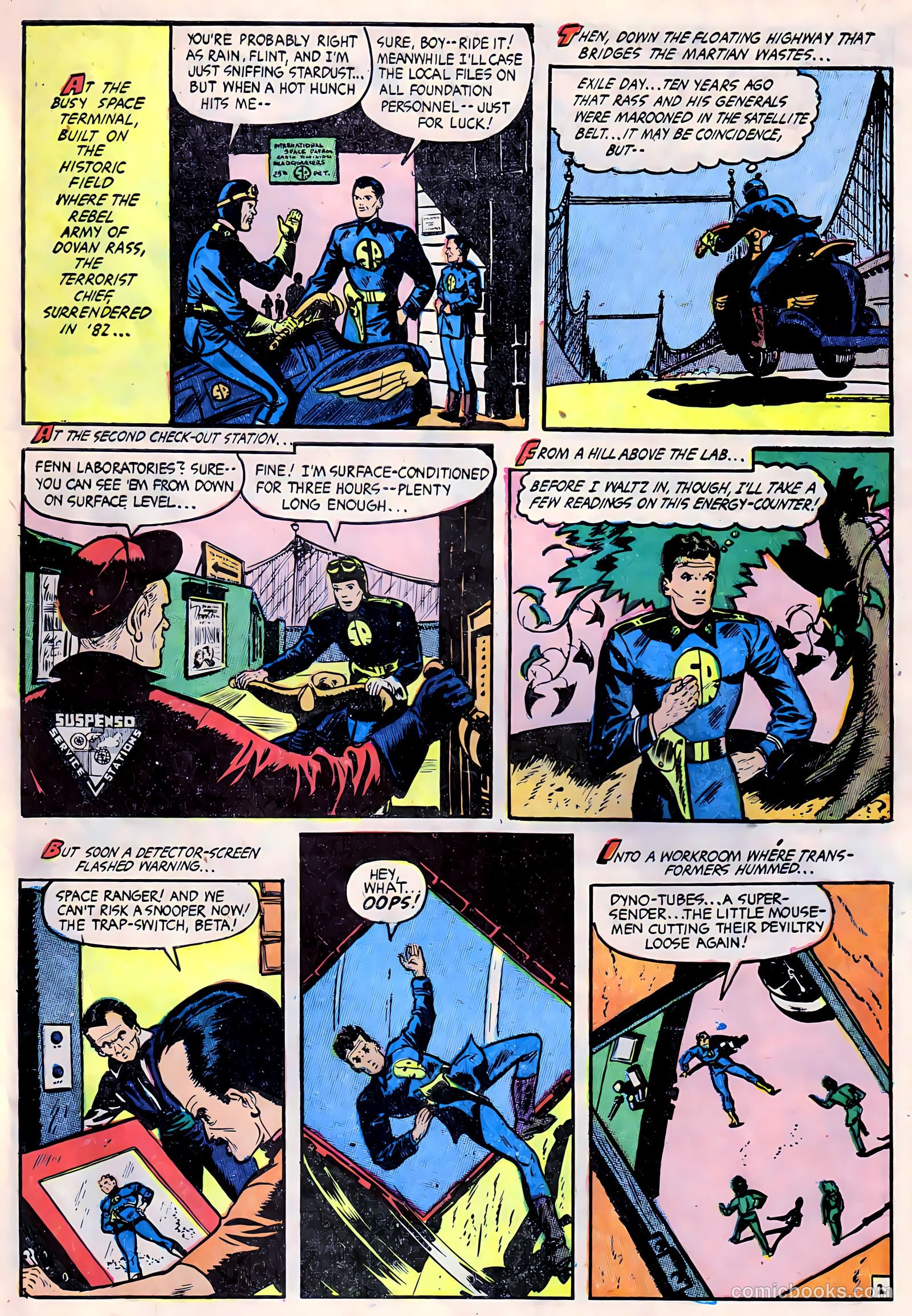 Man O' Mars #1 (1953) — page 29 of 35