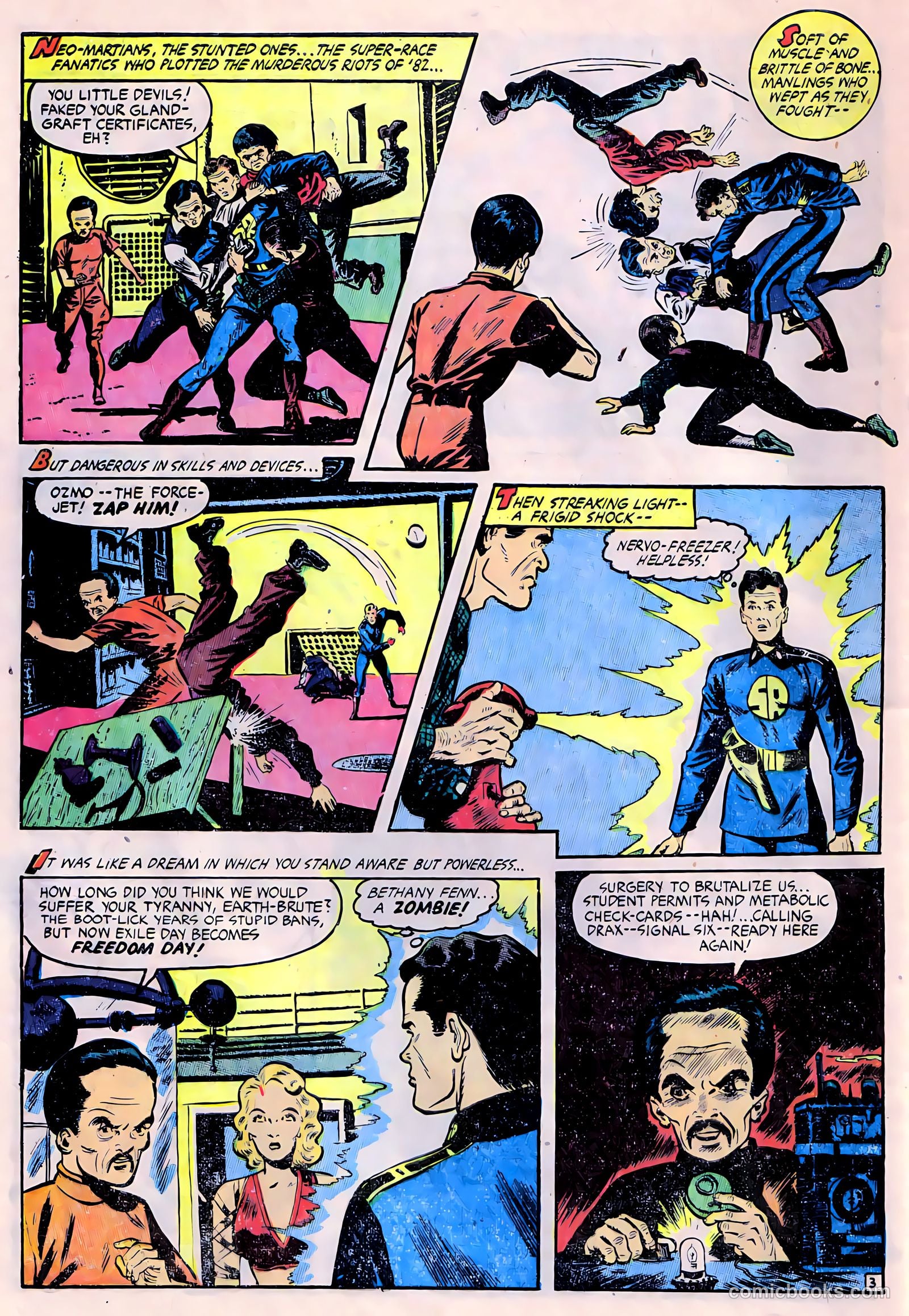 Man O' Mars #1 (1953) — page 30 of 35