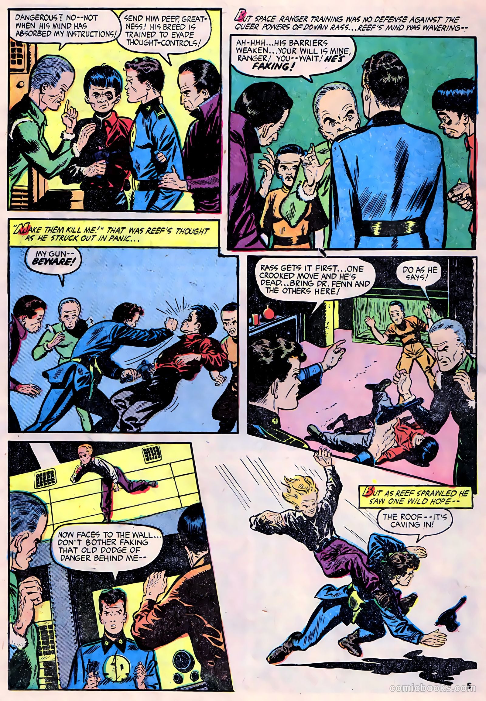 Man O' Mars #1 (1953) — page 32 of 35
