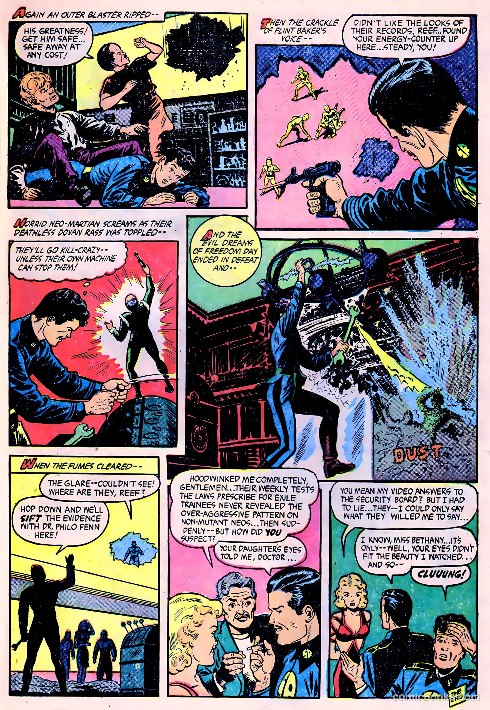 Man O' Mars #1 (1953) — page 33 of 35