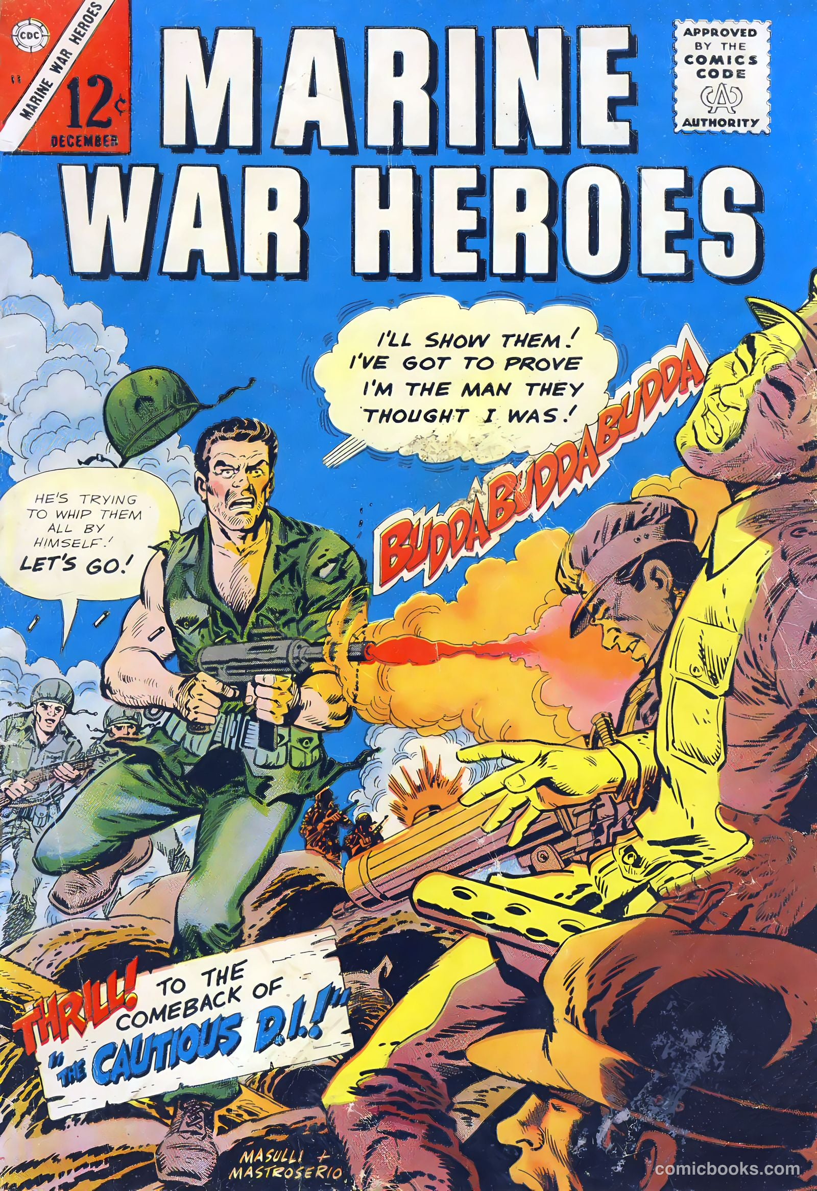 Marine War Heroes #11 cover
