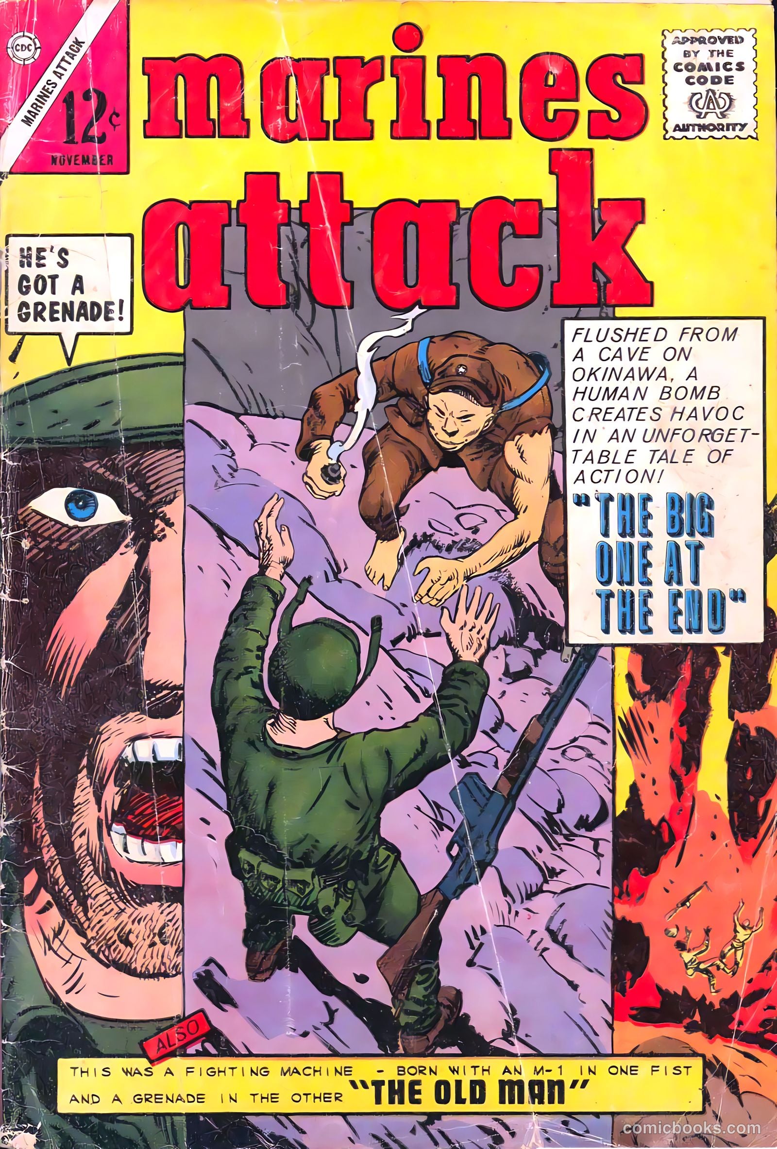 Marines Attack #2 cover