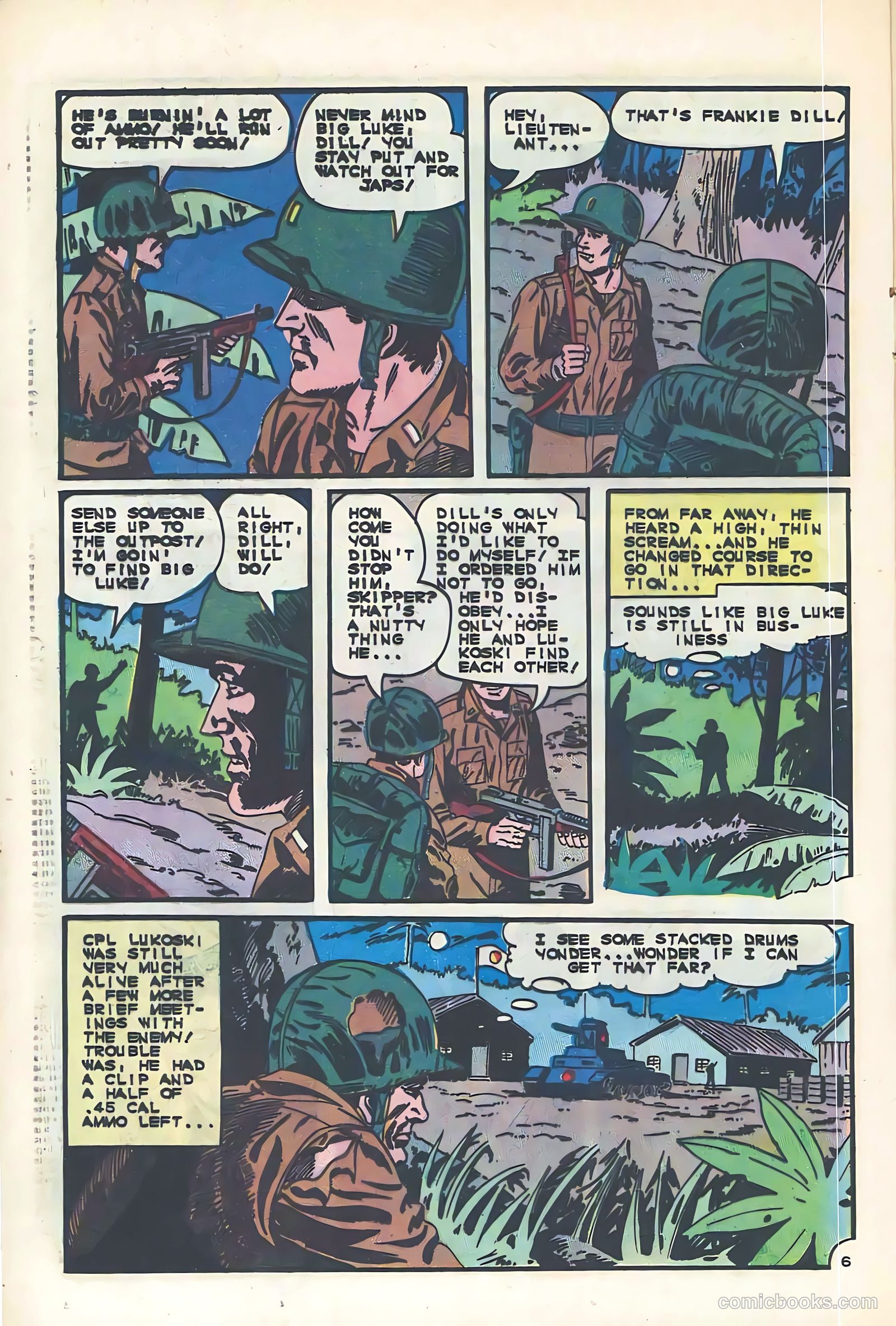 Marines Attack #8 (1965) — page 20